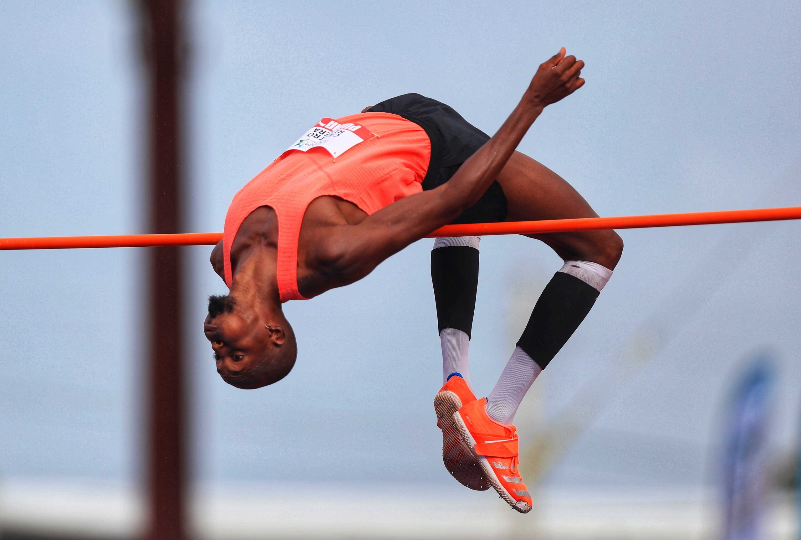 Luis Joel Castro superó 2.17 metros, pero se quedó en el intento de hacer 2.22 metros y finalizó en el segundo lugar.