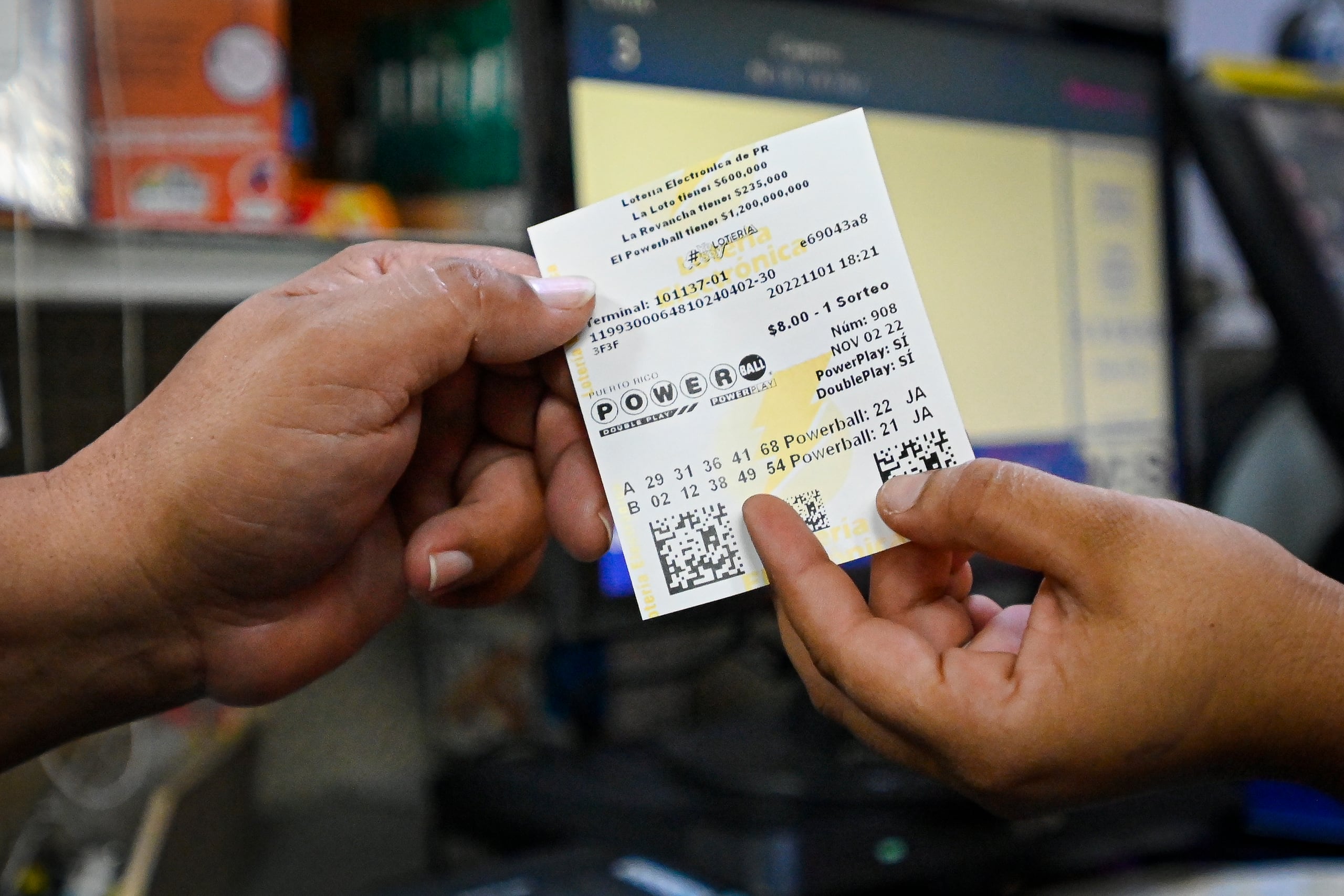 El “jackpot” de Powerball aumentó a $1,200 millones, ya que nadie se ganó los $1,000 millones sorteados el pasado lunes.