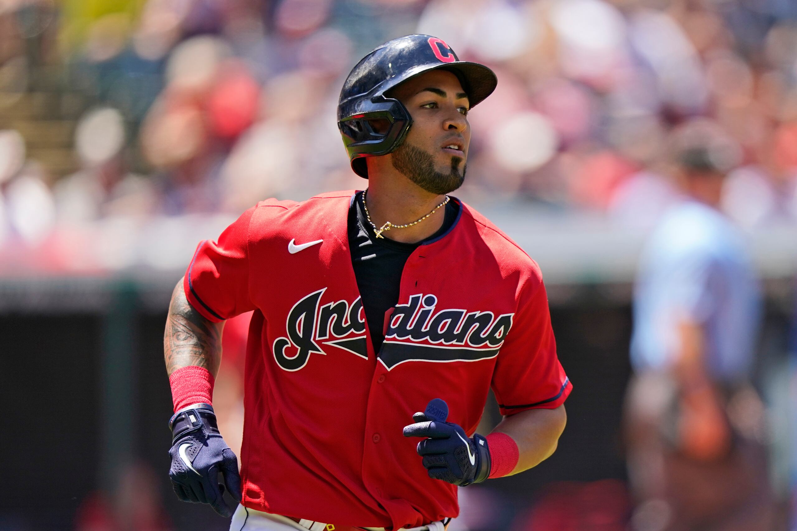 Eddie Rosario ha estado fuera desde el 15 de julio cuando fue colocado en la lista de lesionados mientras era integrante de los Indians de Cleveland.