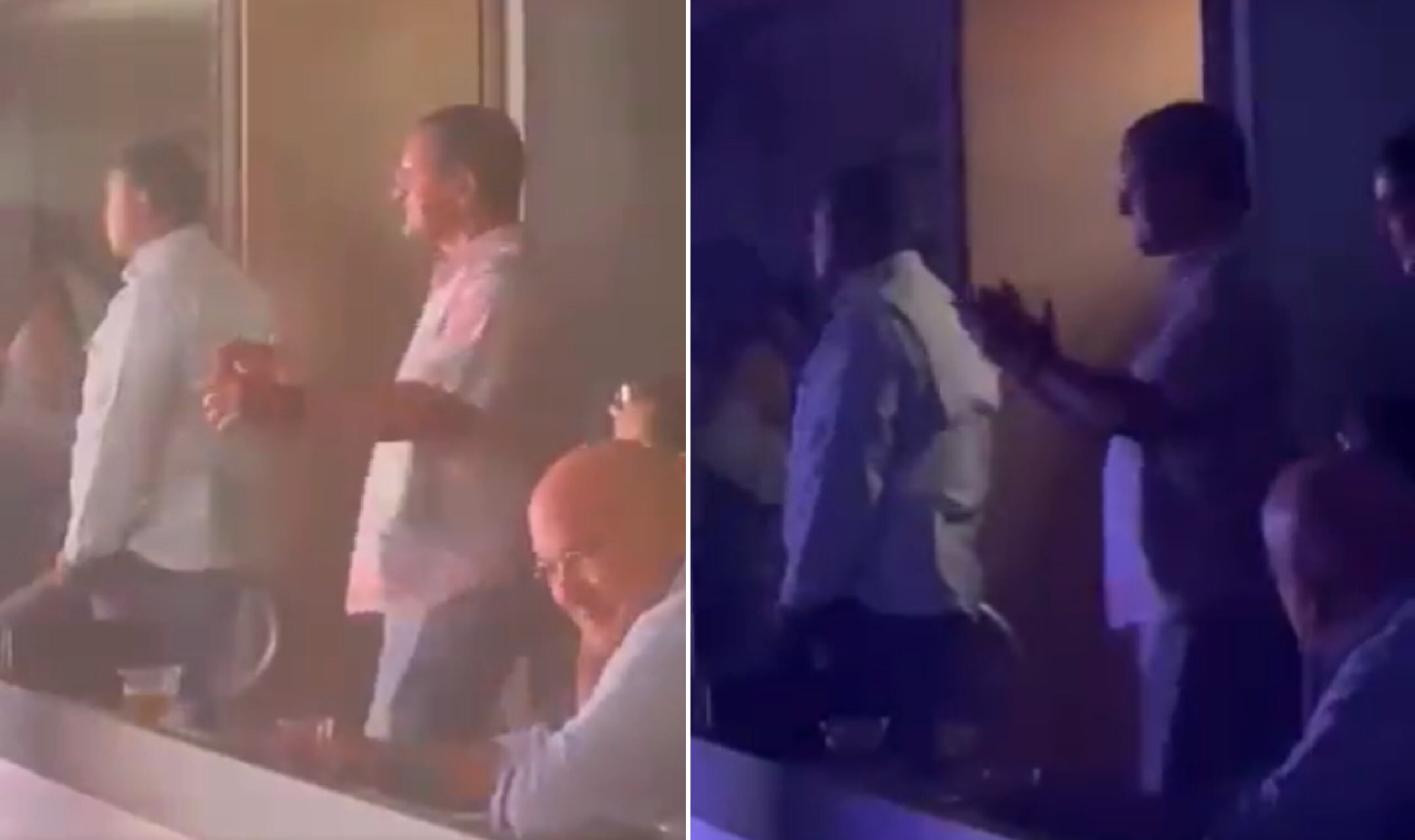 Así captaron al gobernador Pedro Pierluisi bailando en un concierto de Wisin & Yandel en el Choliseo.