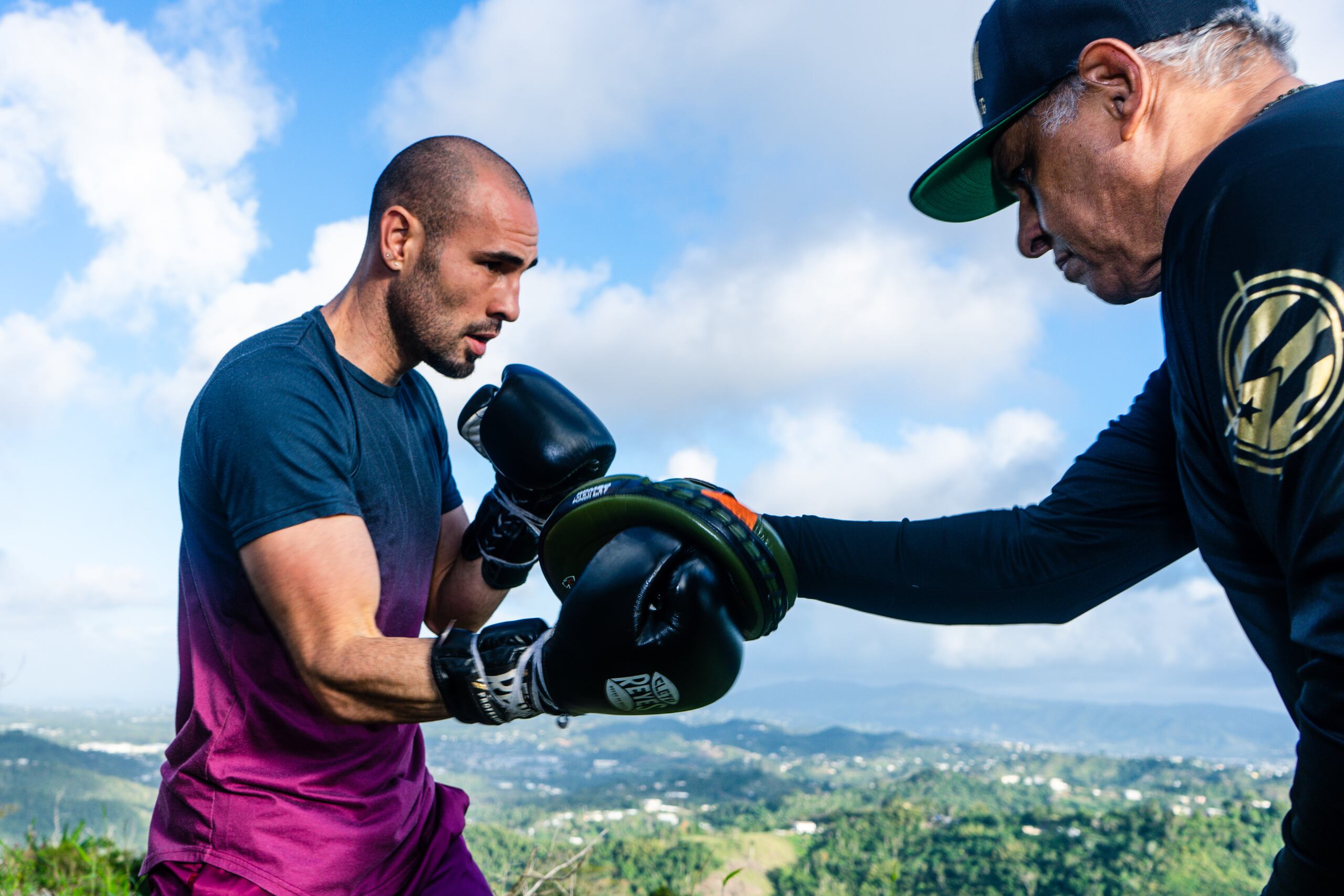 José Pedraza mantiene su campo de entrenamiento en Cidra.