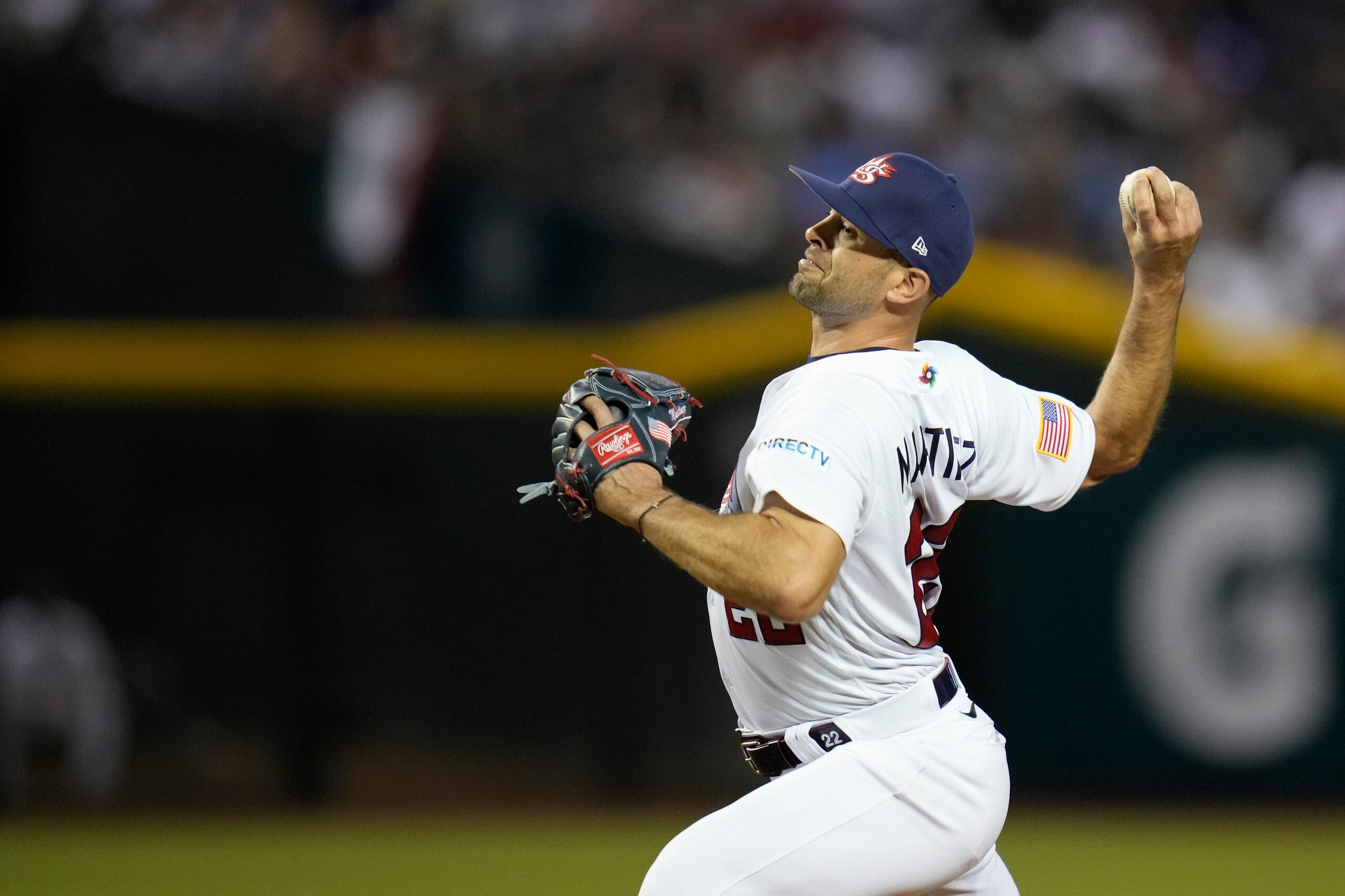 El lanzador de Estados Unidos, Nick Martínez, perdió el partido en contra de México durante la primera ronda del Clásico Mundial de Béisbol.