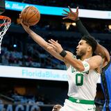 Jayson Tatum le metió 40 al Magic de Orlando