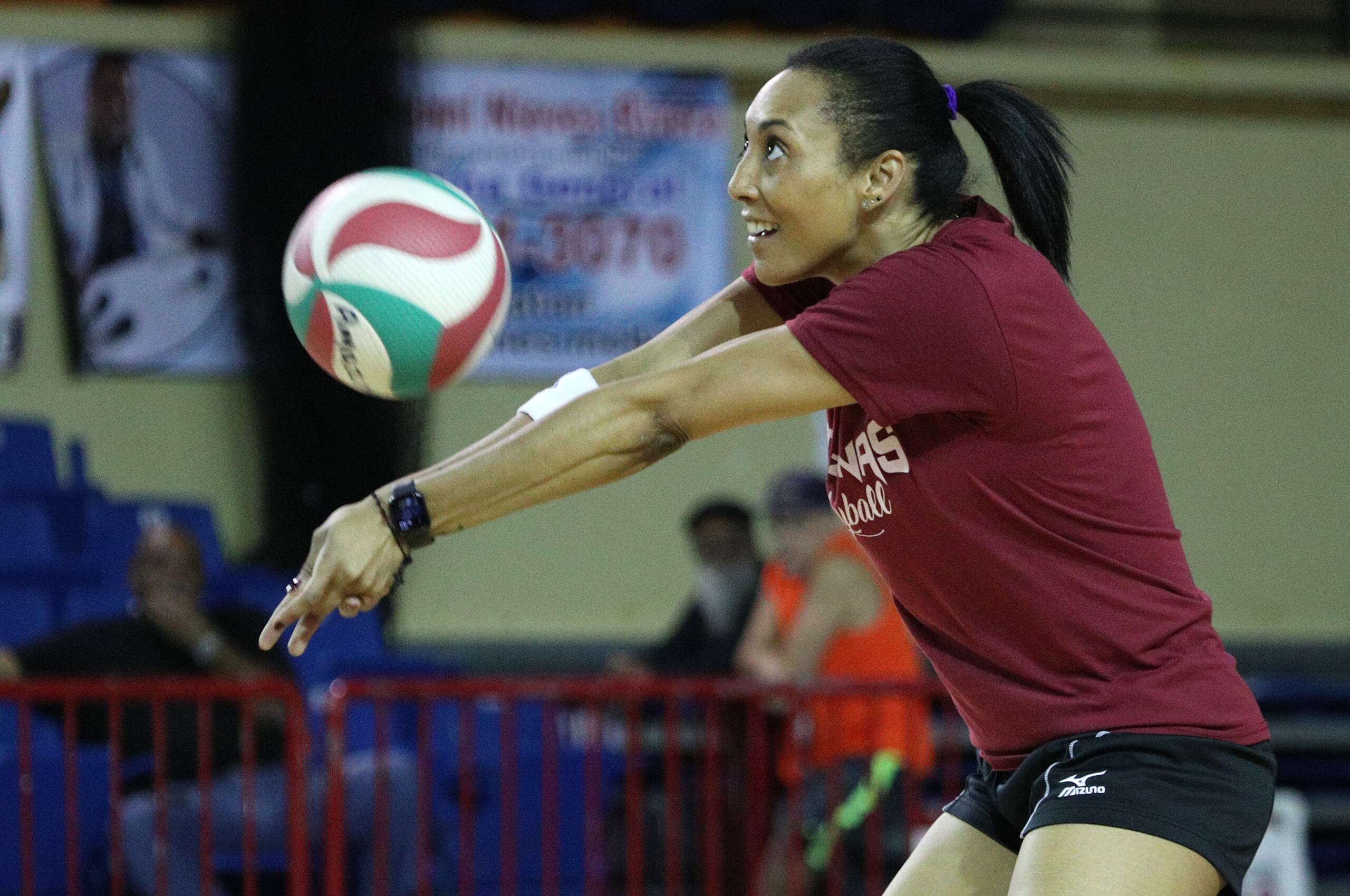 Aury Cruz lideró la ofensiva de las Valencianas de Juncos el sábado cuando derrotaron a las campeonas Criollas de Caguas.