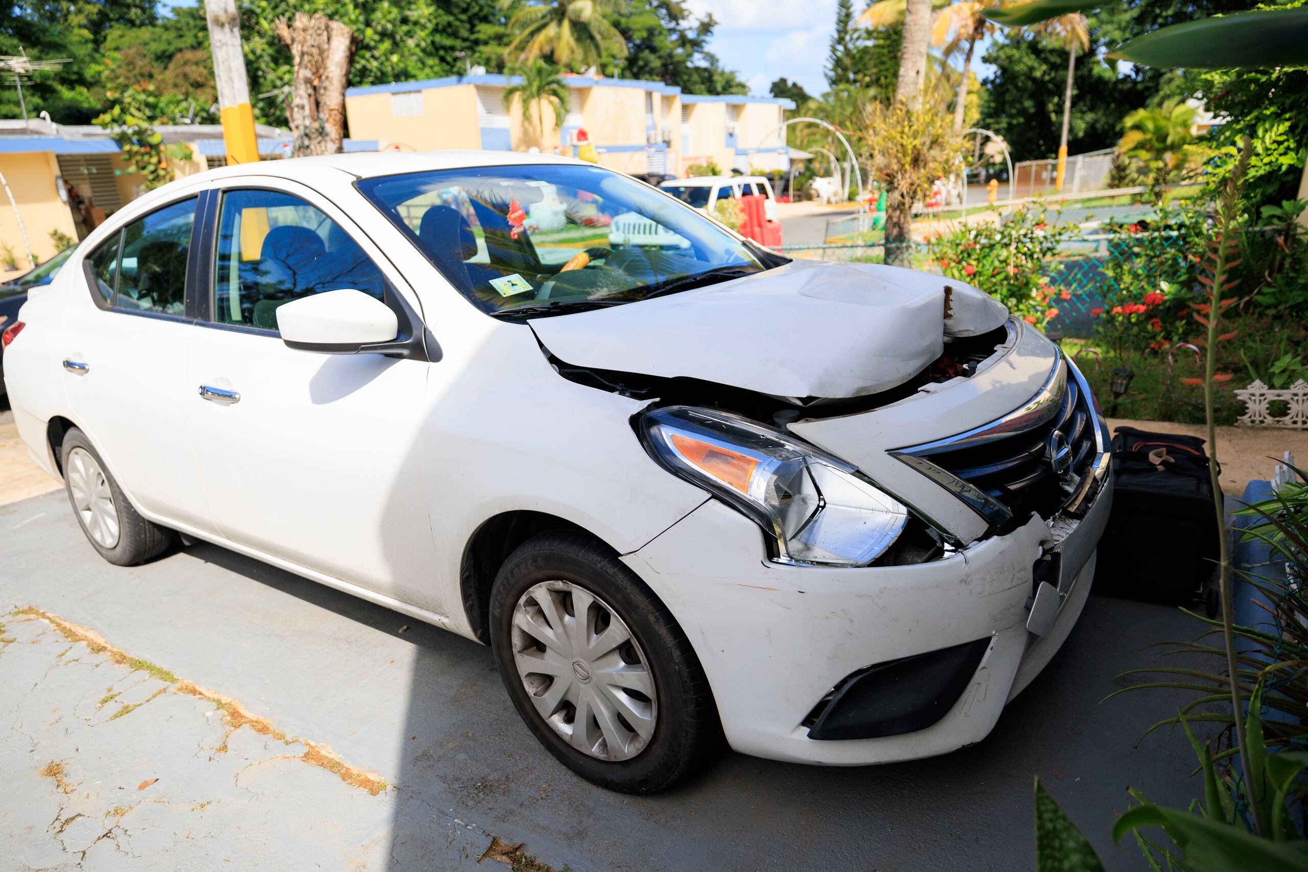 Yaralis sufrió un accidente automovilístico que ocasionó daños severos al único vehículo del hogar.