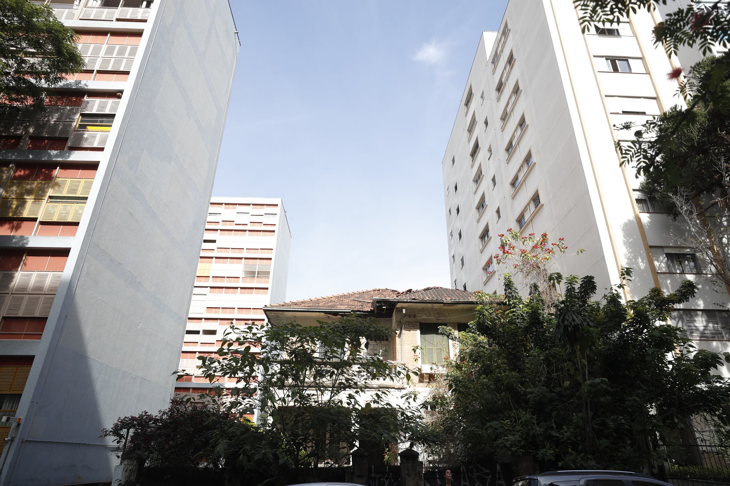 Fotografía de la casa en la que vivía Margarida Bonetti, el 15 de julio de 2022, en Sao Paulo (Brasil). EFE/ Fernando Bizerra
