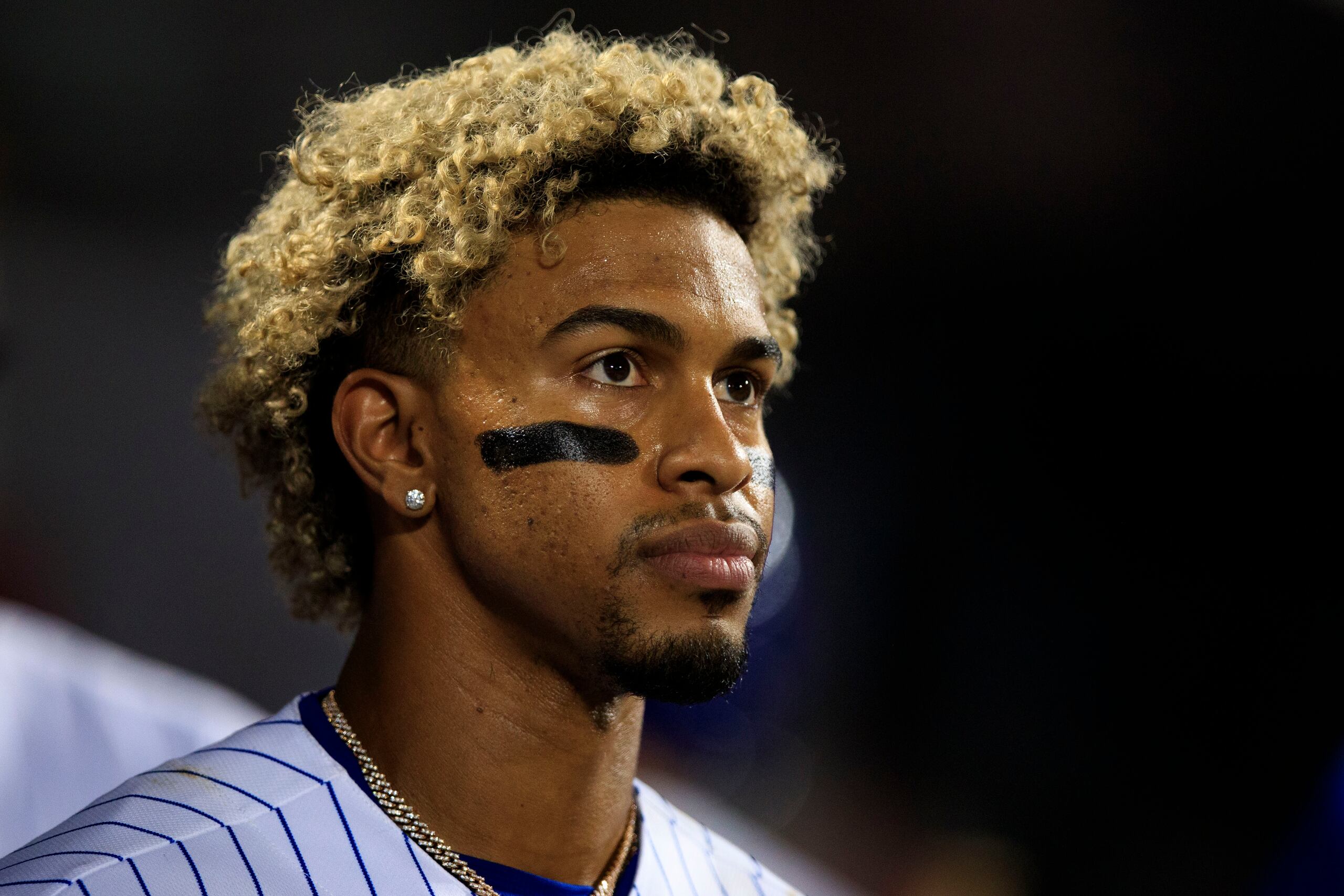 Francisco Lindor no estuvo en la alineación de los Mets para el primer juego de la serie contra los Dodgers.