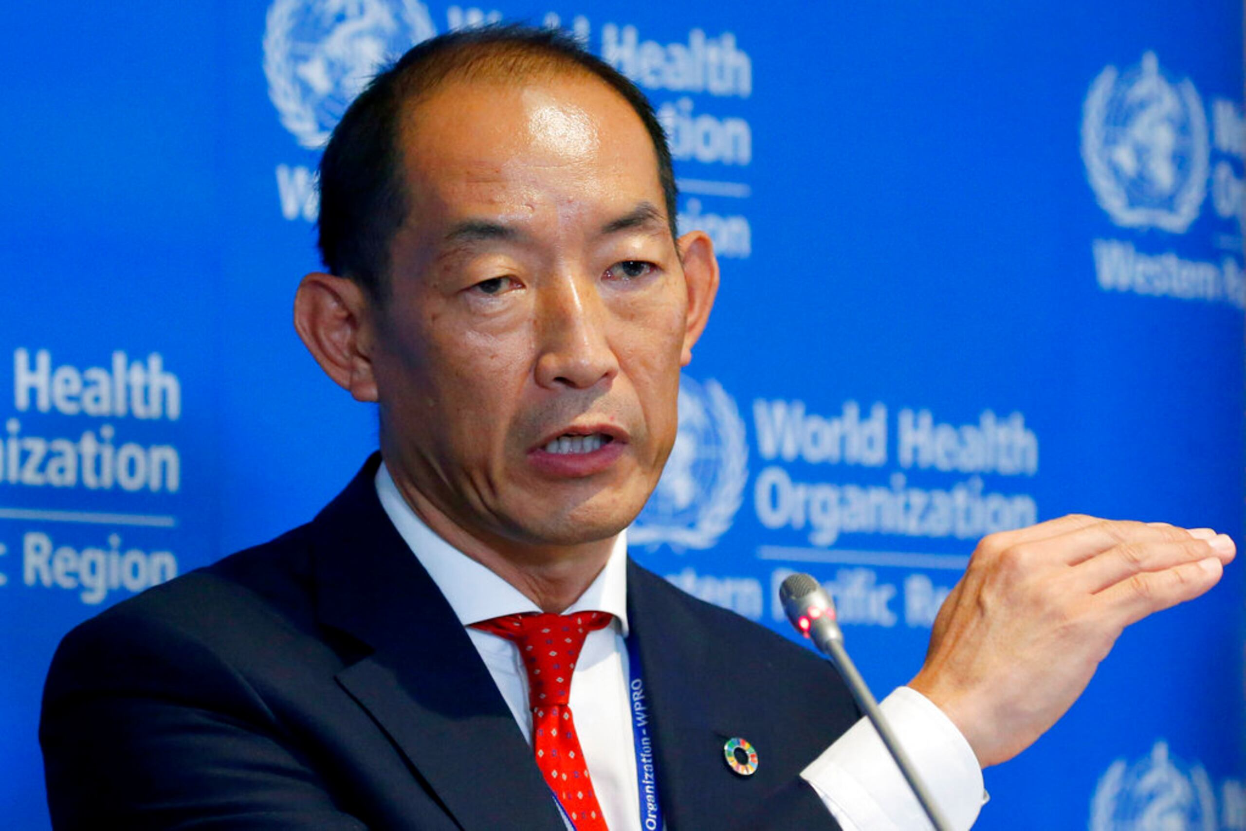 Takeshi Kasai, director de la región del Pacífico Occidental para la Organización Mundial de la Salud.