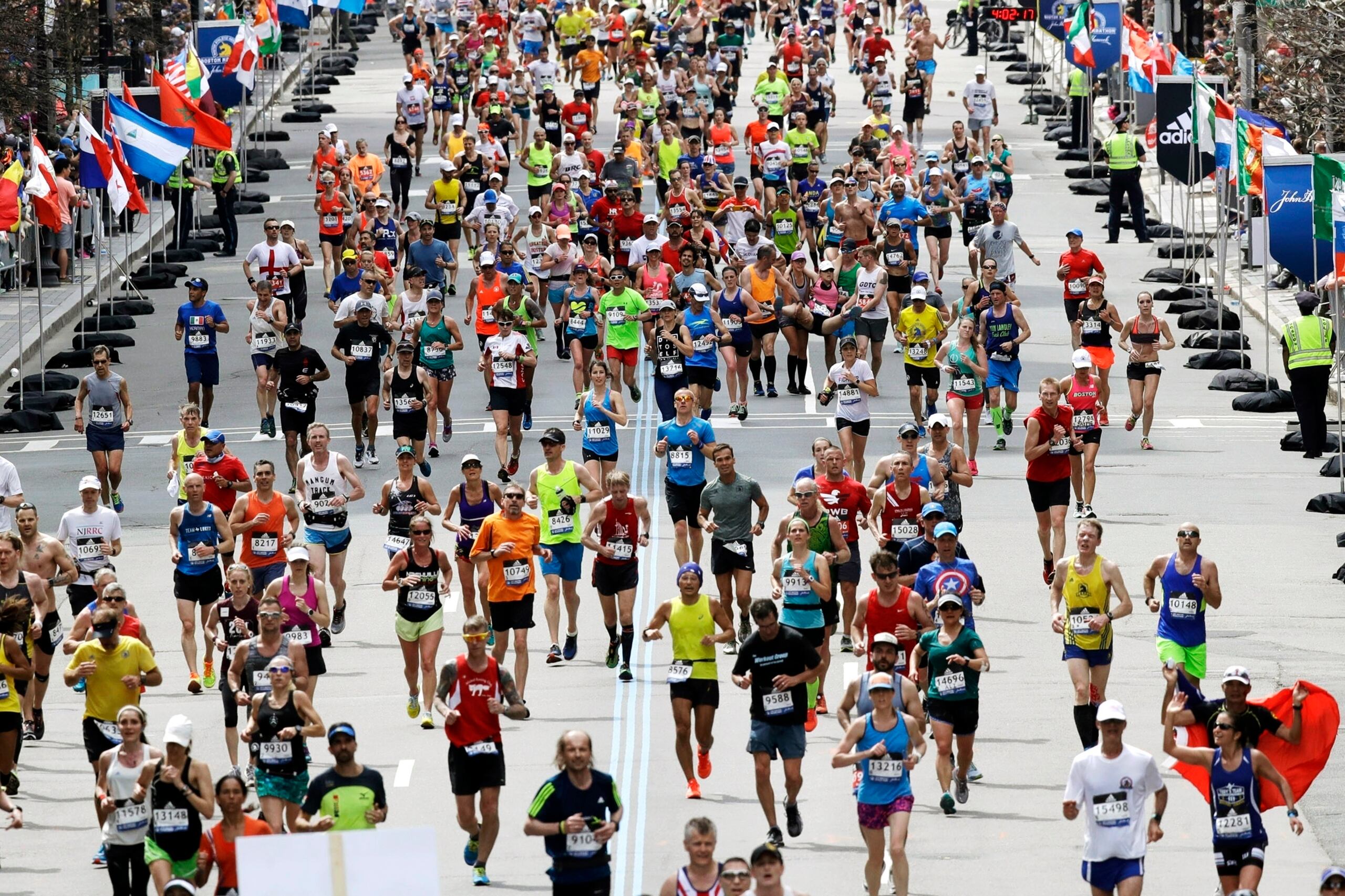 Para la edición 2020 del Maratón de Boston hubo 31,000 corredores registrados.