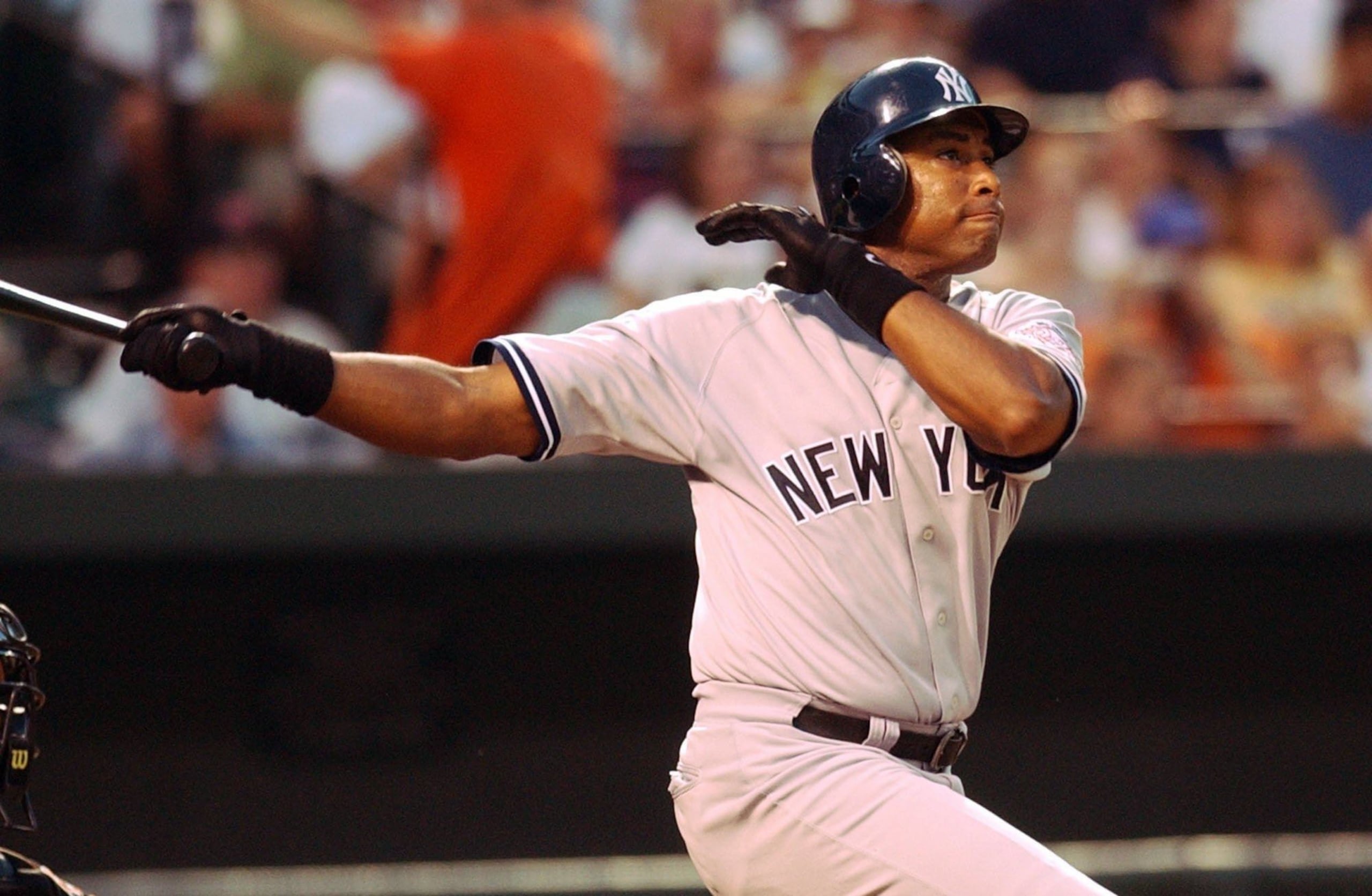 Bernie Williams – Yankees de Nueva York (2003) / En causa perdida, el otrora jardinero central se llevó el trofeo de titular de bateo en esa edición con porcentaje de .400 (10-25 turnos). Bateó dos vuelacercas y remolcó cinco vueltas.