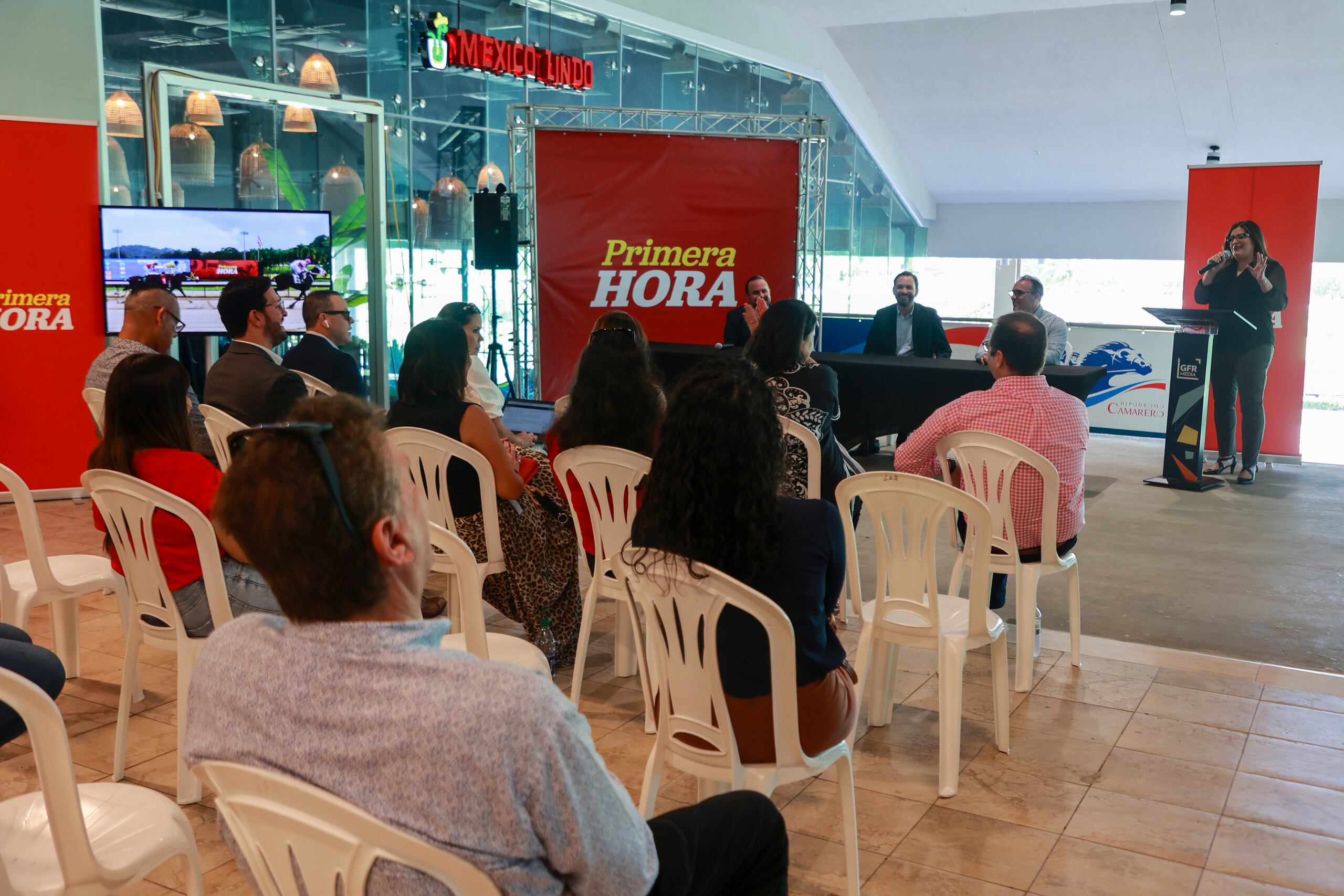 7 de Noviembre de 2022/ Hipodromo Camarero
Conferencia de Prensa 25 Aniversario Primera Hora.

Fotos Pablo Martinez