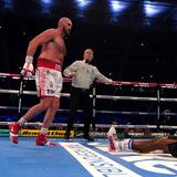 Tyson Fury noqueó a Dillian Whyte en el sexto asalto