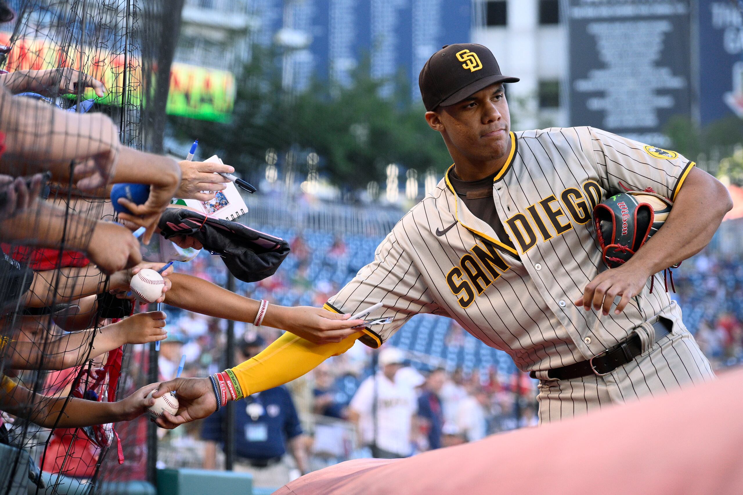 Juan Soto es uno de los potentes bateadores que tendrá los Padres en su serie ante los Mets.