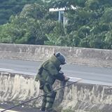 Remueven granada en los predios de la panadería El Sobao en Puerto Nuevo 
