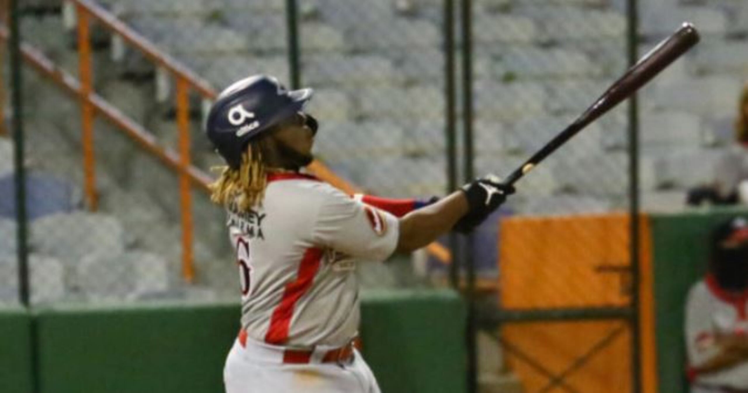 Vladimir Guerrero Jr. bateó de 4-3 por los Leones del Escogido, incluyendo el par de jonrones.