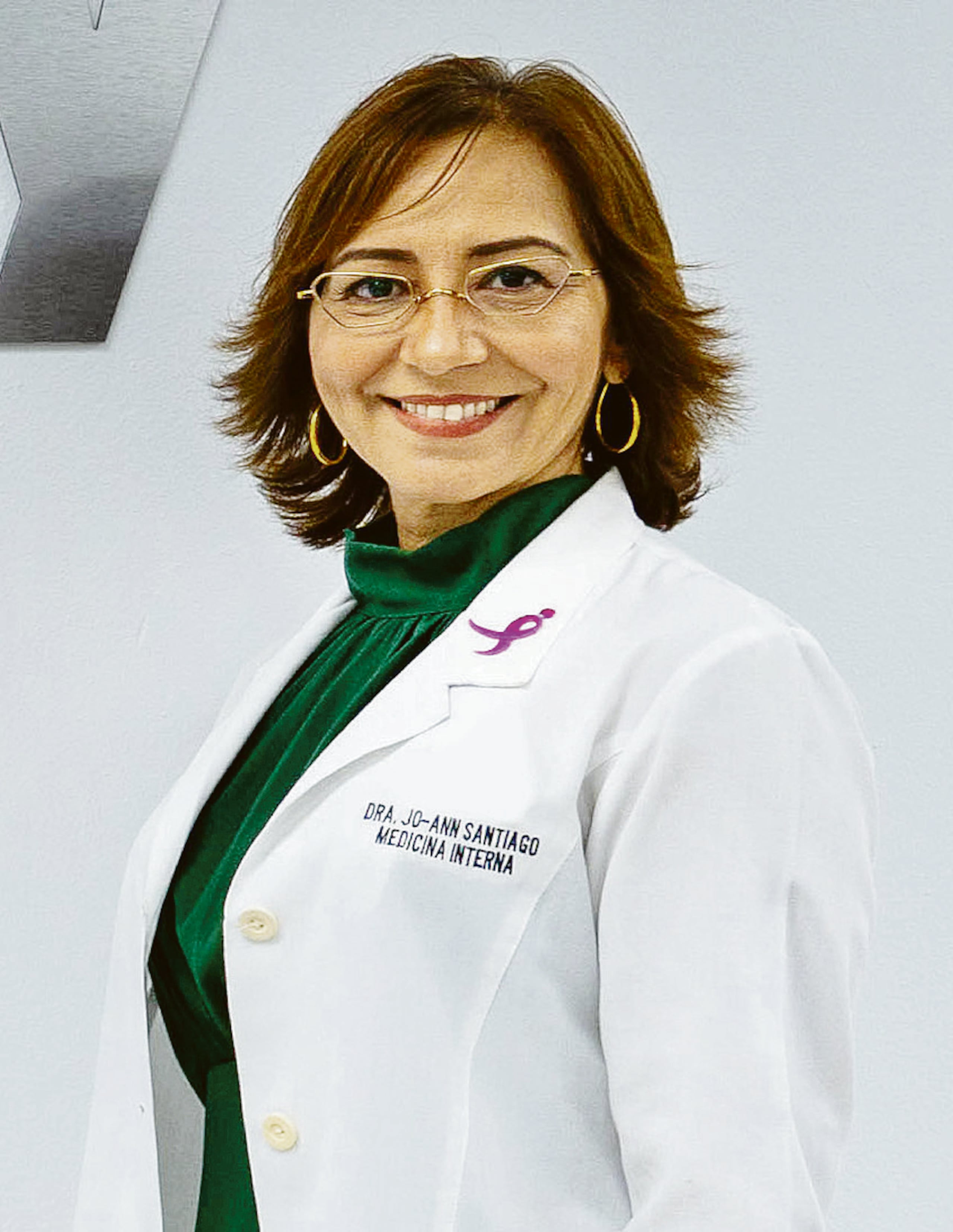 La doctora Jo Ann Santiago Rivera es directora médica de Proyectos Especiales de la Unidad de Asuntos Clínicos de MCS y presidenta del Comité Educativo de la Junta Directiva de Susan G. Komen Puerto Rico.