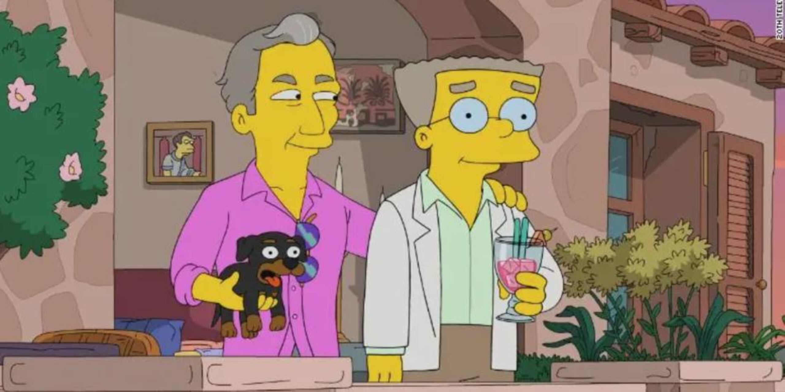 La voz del novio de Smithers será la del actor Victor Garber, quien se declaró gay en 2013.