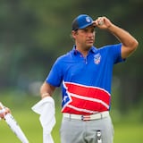 Rafa Campos marcha en el puesto 52 tras la primera ronda en el golf en Tokio