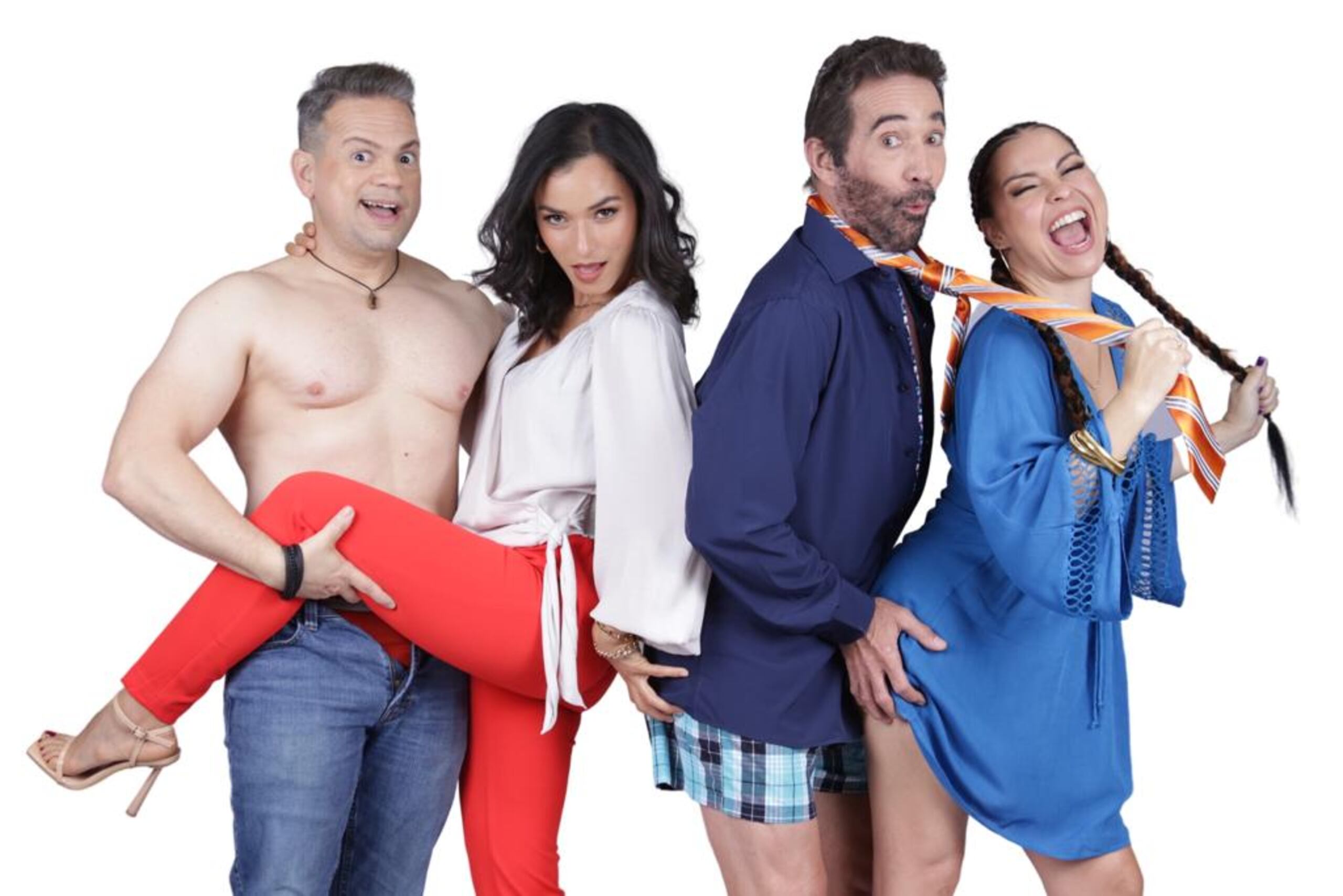 En la comedia comparte escena con Carlitos Ramírez, Anoushka Medina y Wanda Sais.