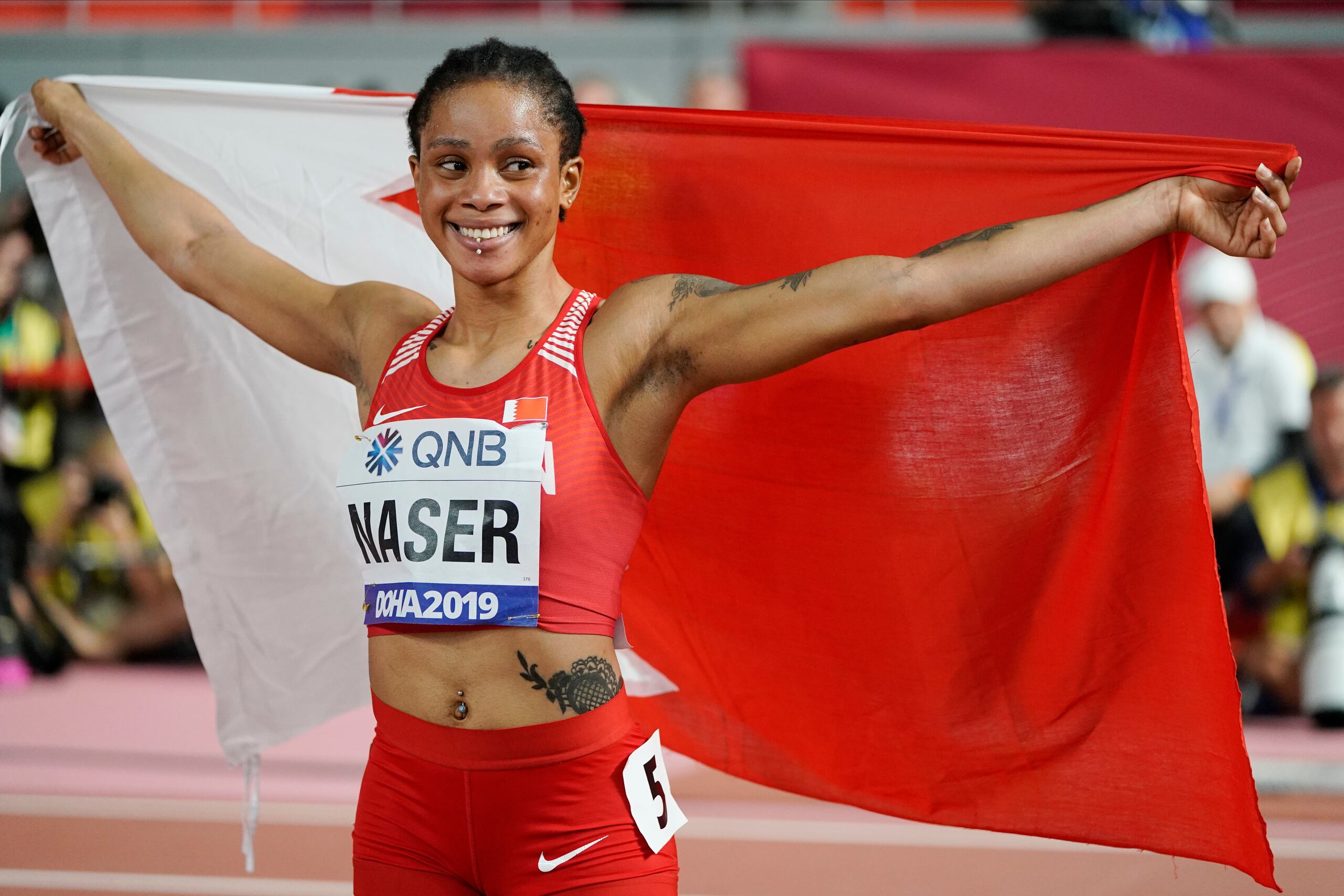 Salwa Eid Naser es la vigente campeona mundial de los 400 metros.