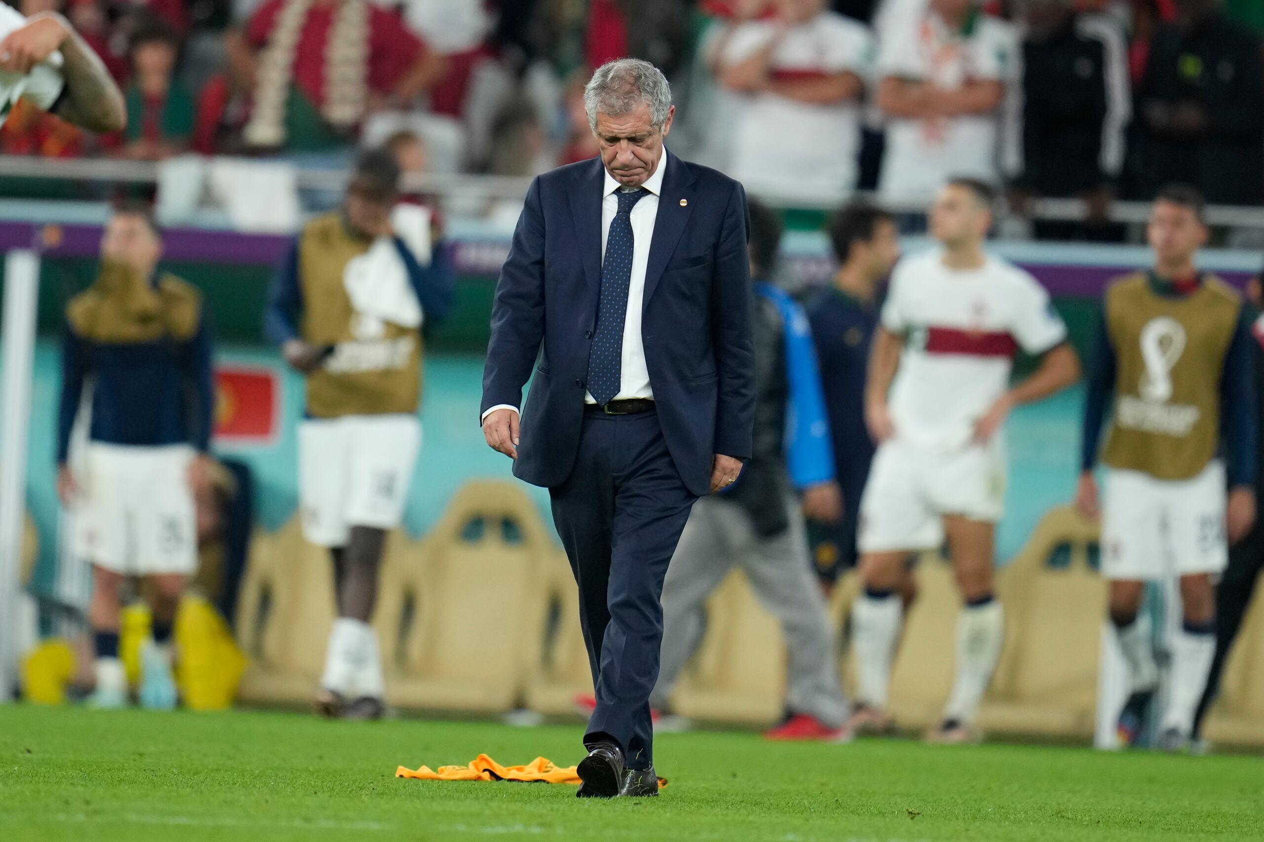 El técnico de Portugal, Fernando Santos, estuvo al frente de la selección de ese país desde el 2014.