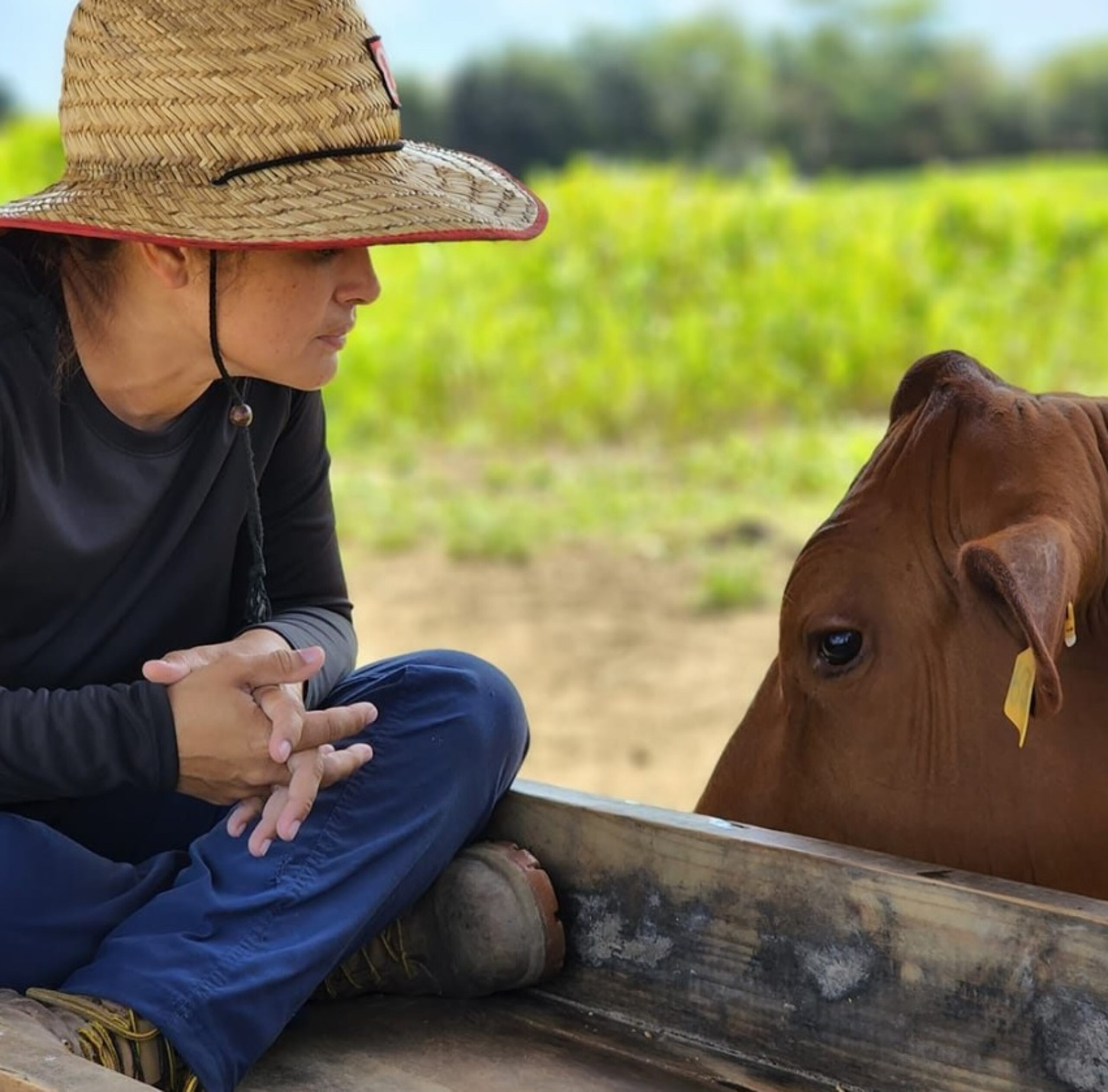 “Este año será el primero de producción con un animal nacido en nuestra finca", explica Rosely. 