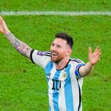 Usan camiseta de Messi para limpiarse los pies en Francia