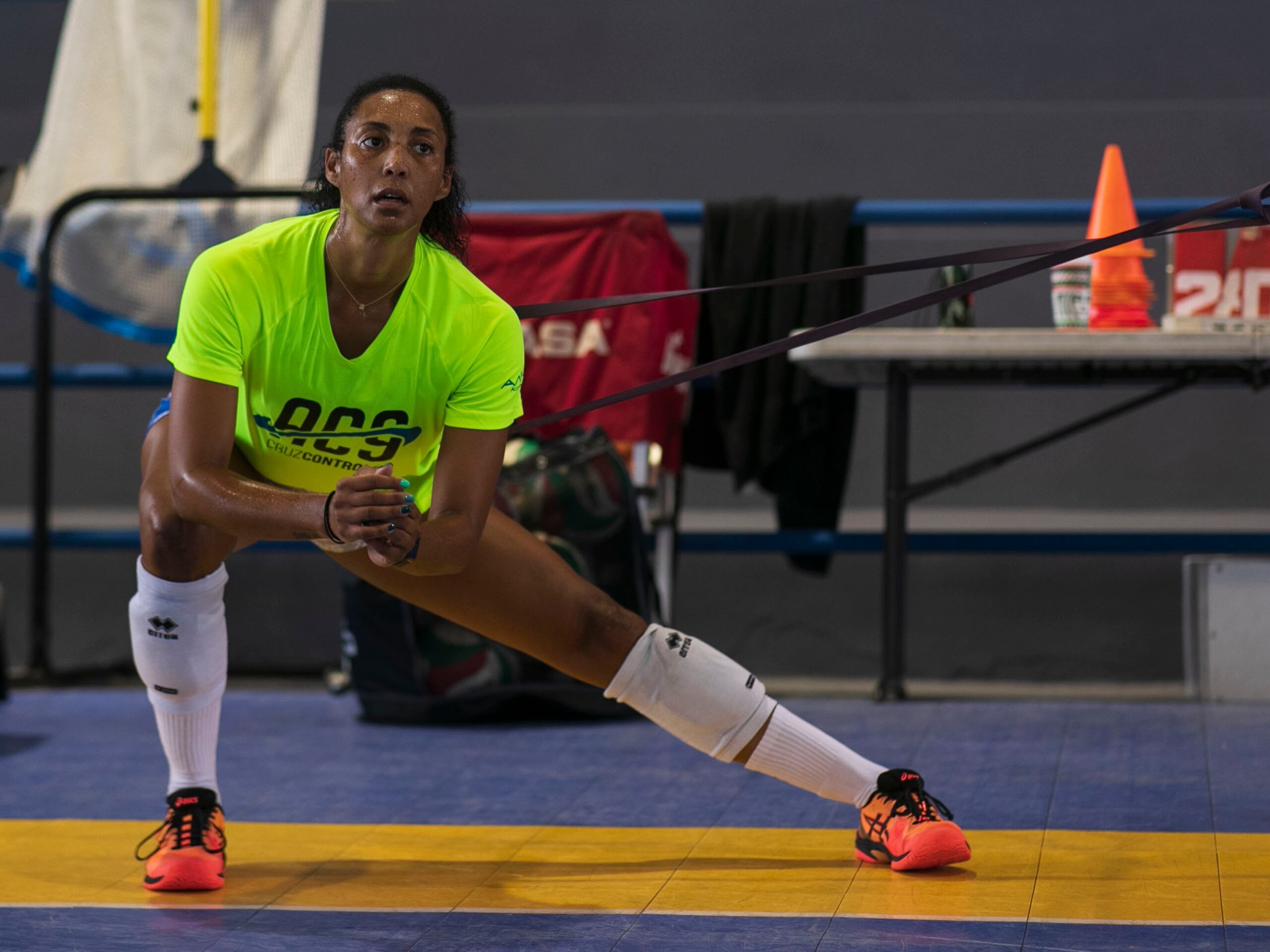 Aury Cruz ya comenzó a entrenar con las Changas, a quienes considera como contendoras en la temporada 2023 de Voleibol Superior.