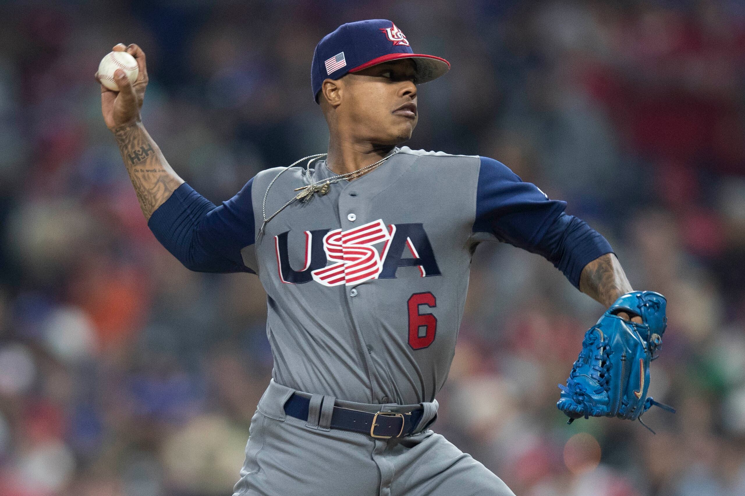 En el elenco de lanzadores aparecerá este año Marcus Stroman, quien en el 2017 lanzó por los Estados Unidos y le ganó a Puerto Rico el juego por el campeonato. El derecho es hijo de una mujer boricua.
