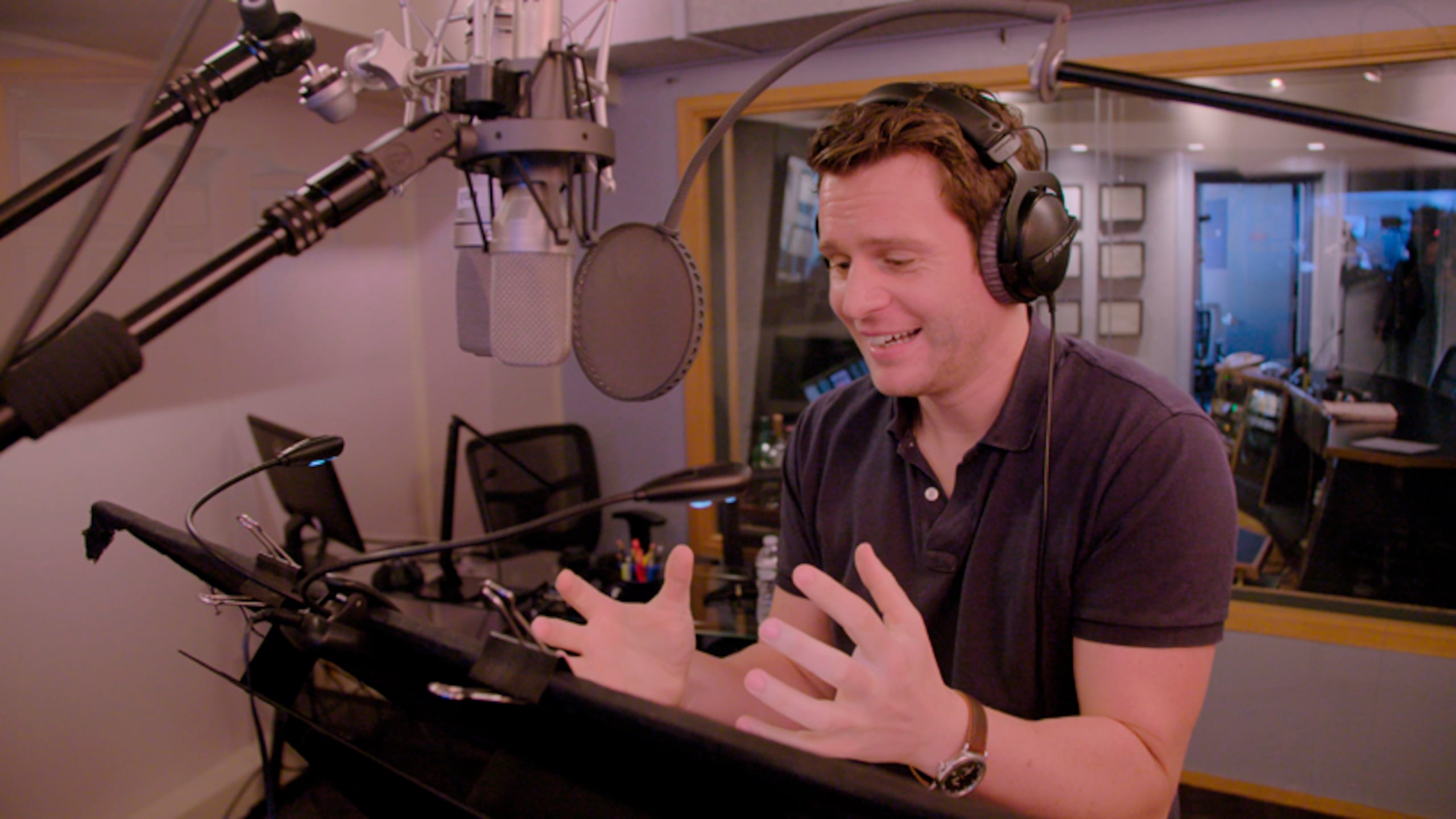 El actor Jonathan Groff da vida a Kristoff.