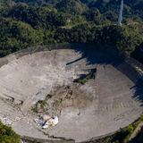 ¿Cómo cayó el radiotelescopio de Arecibo y cuáles fueron los daños?