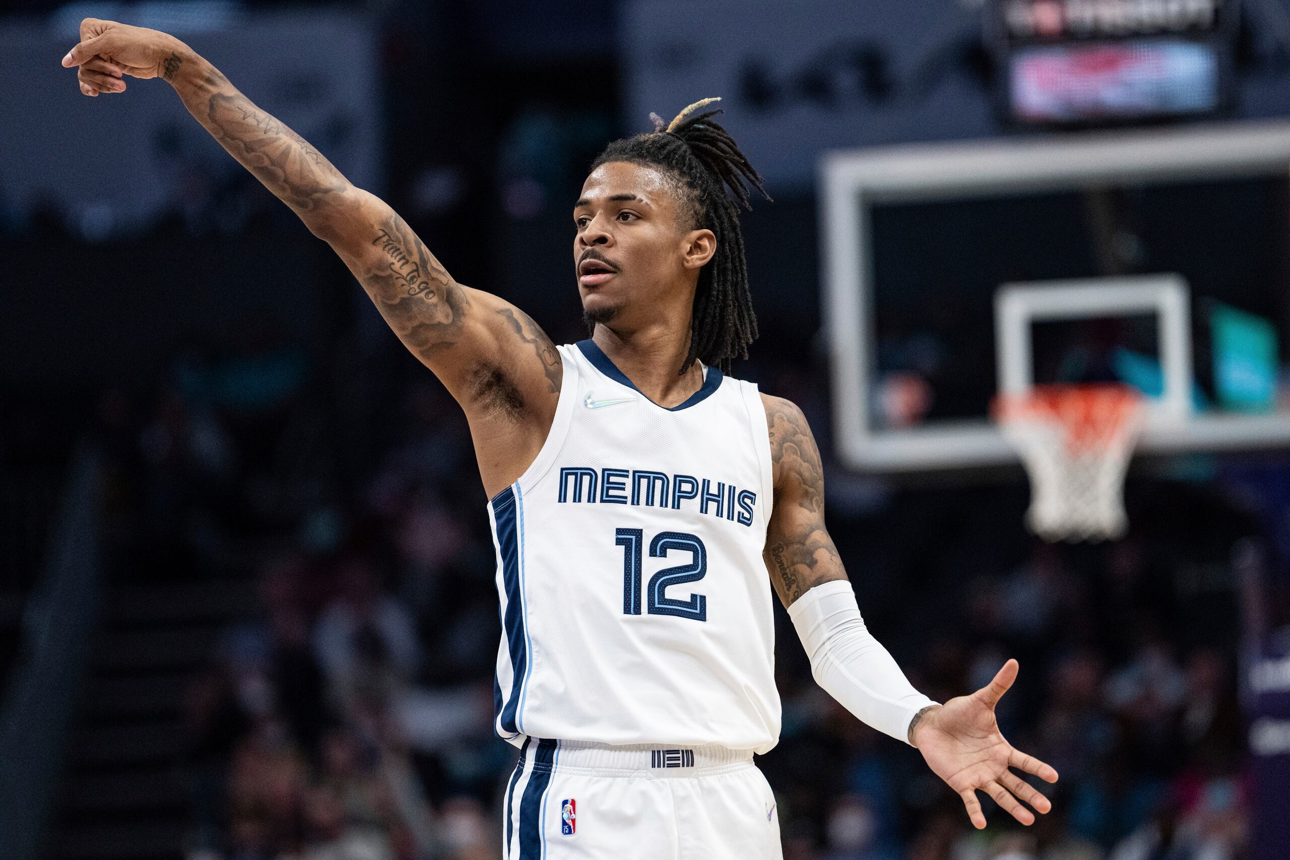 Ja Morant, de los Grizzlies de Memphis, va a su primer Juego de Estrellas de la NBA y lo hará como iniciador.