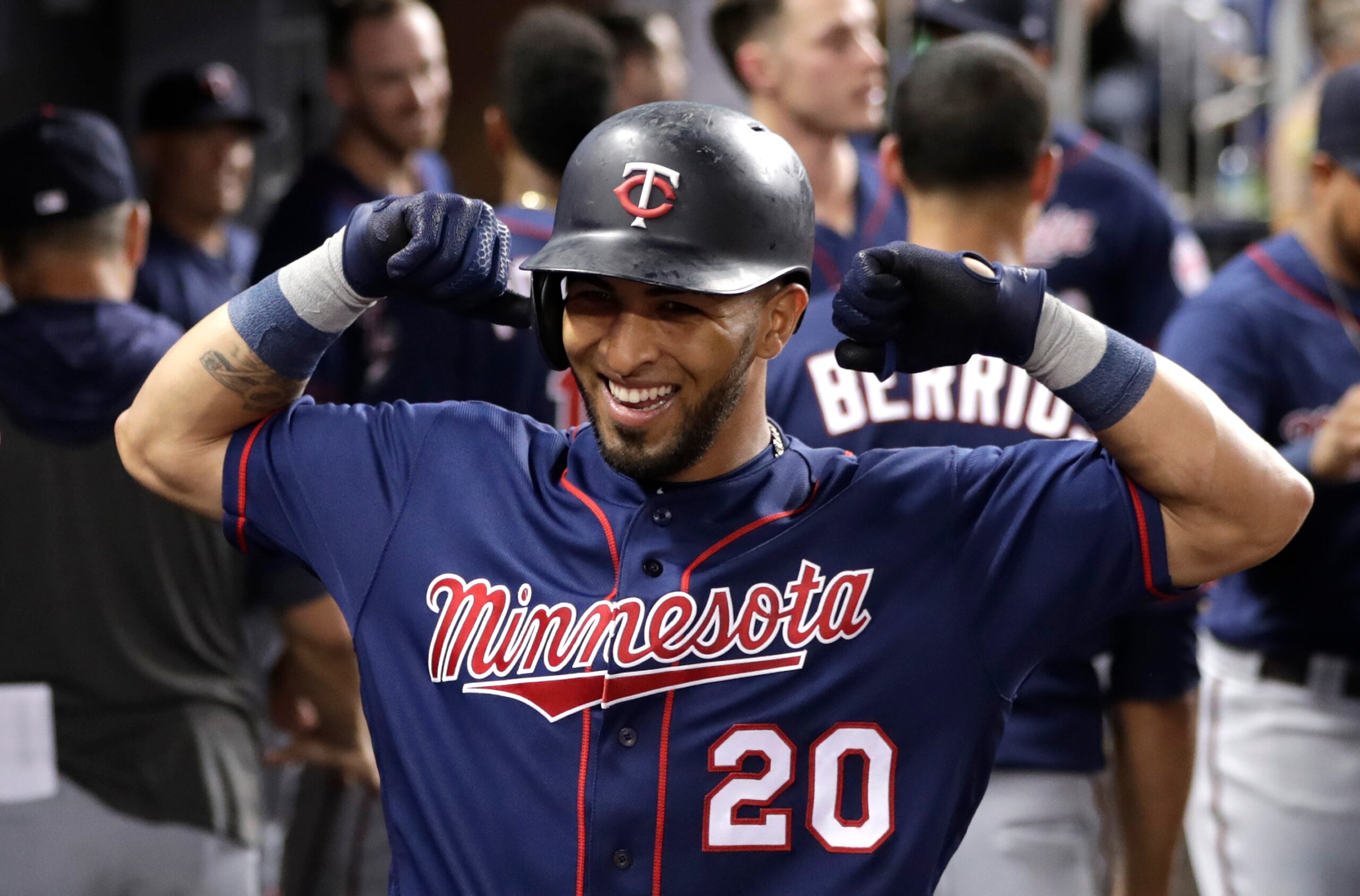 Eddie Rosario es una de las principales figuras de los Twins de Minnesota, que deben revalidar en la división Central.