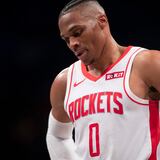 Russell Westbrook no está contento en Houston y se quiere ir