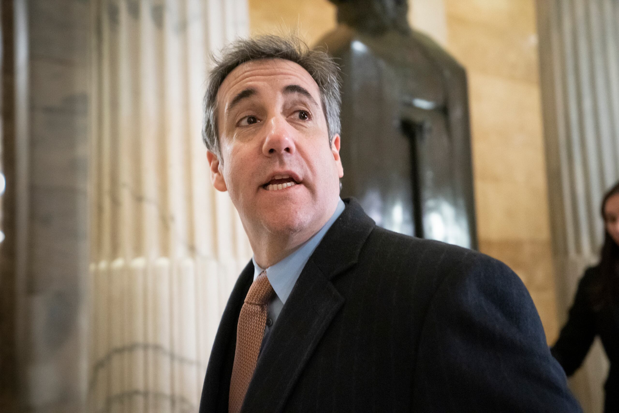 Michael Cohen, exabogado personal de Donald Trump, a su llegada al Congreso para declarar ante comisiones legislativas el 6 de marzo del 2019.