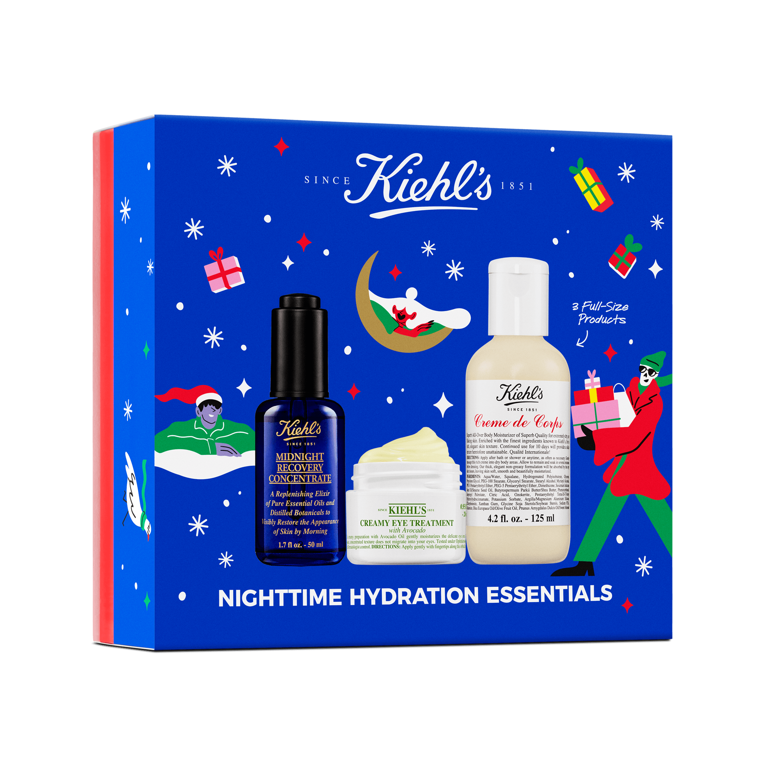 Kiehl's se caracteriza por la calidad de sus productos para el cuidado de la piel en atractivos estuches.