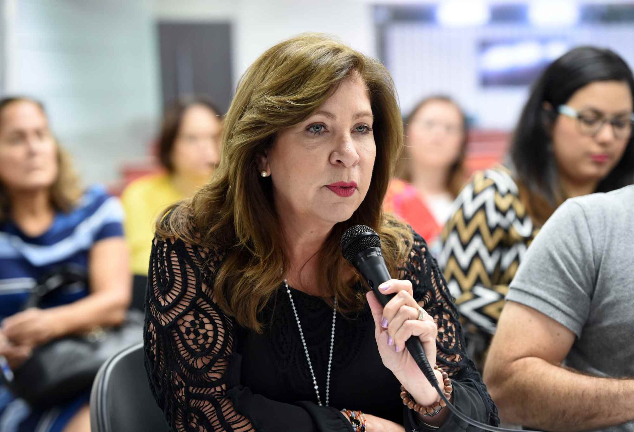 La directora ejecutiva de la Fundación Agenda Ciudadana, María de Lourdes Lara Hernández.