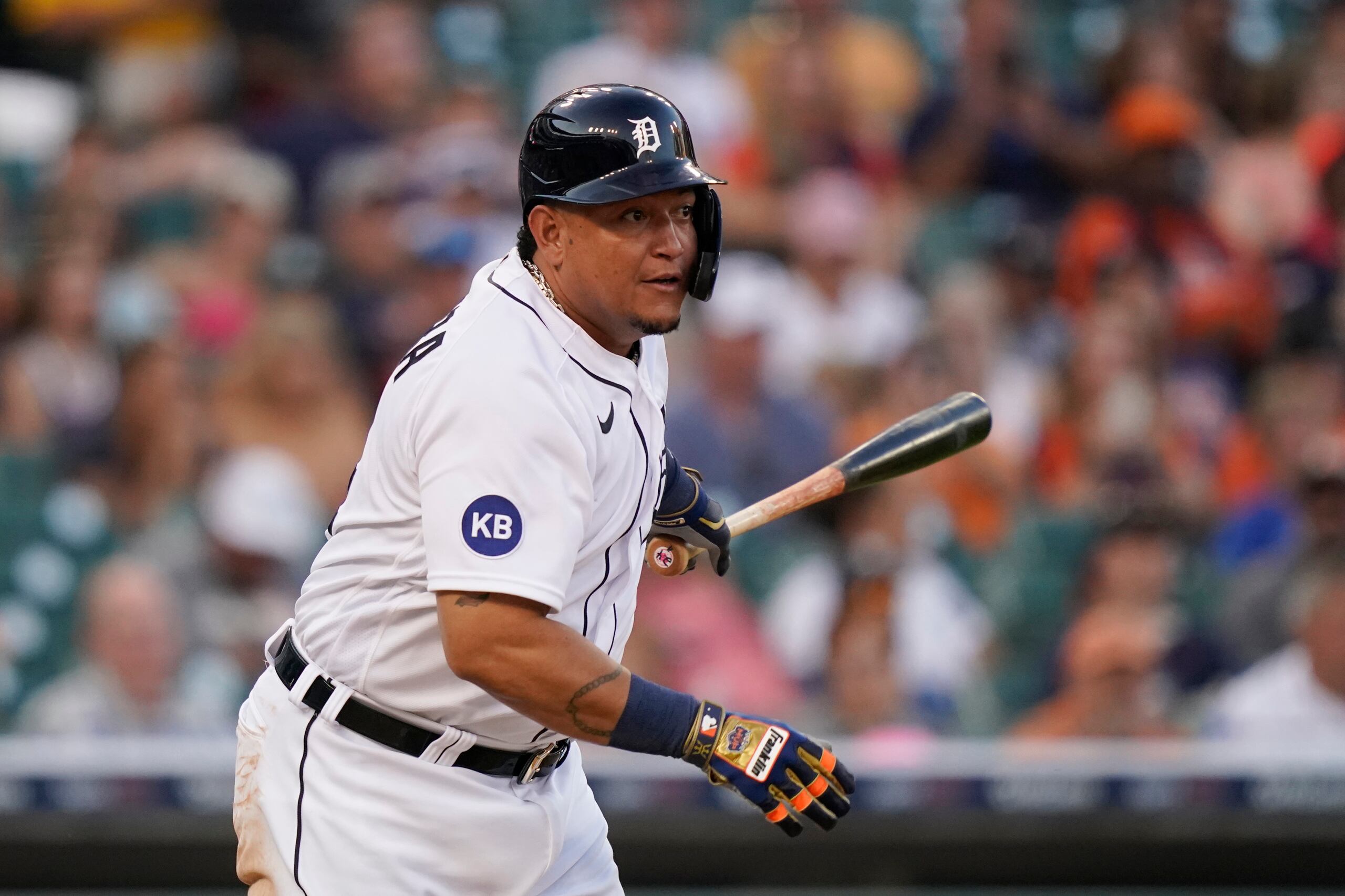 El estelar jugador de los Tigers de Detroit, Miguel Cabrera, en la foto, fue incorporado al Juego de Estrellas junto a Albert Pujols, de los Cardinals de San Luis, por el comisionado de MLB, Rob Manfred, a modo de reconocimiento por sus ilustres carreras.