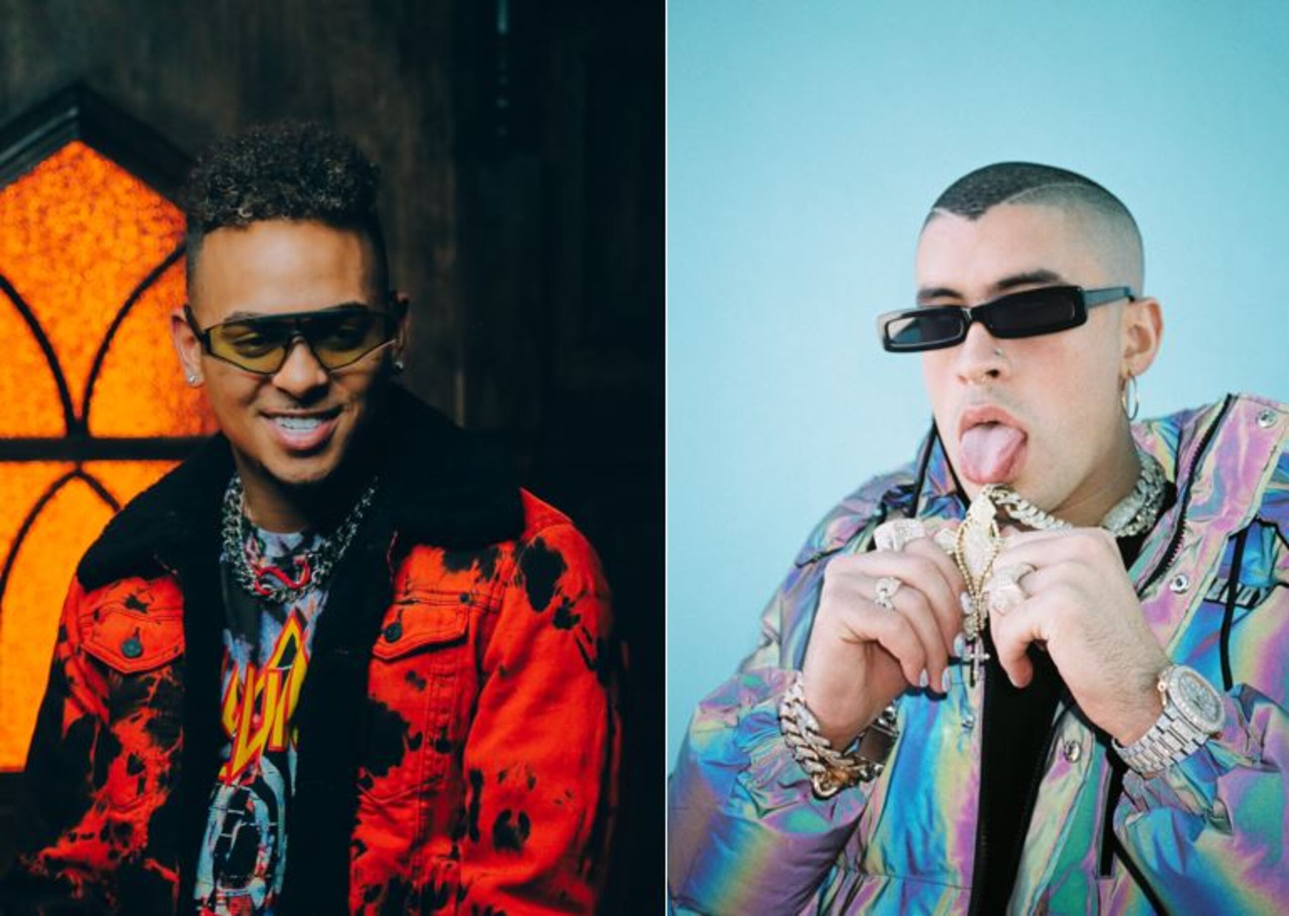 Ozuna y Bad Bunny fueron algunos de los artistas urbanos que se presentaron en el escenario de los Latin Grammy. (Archivo)