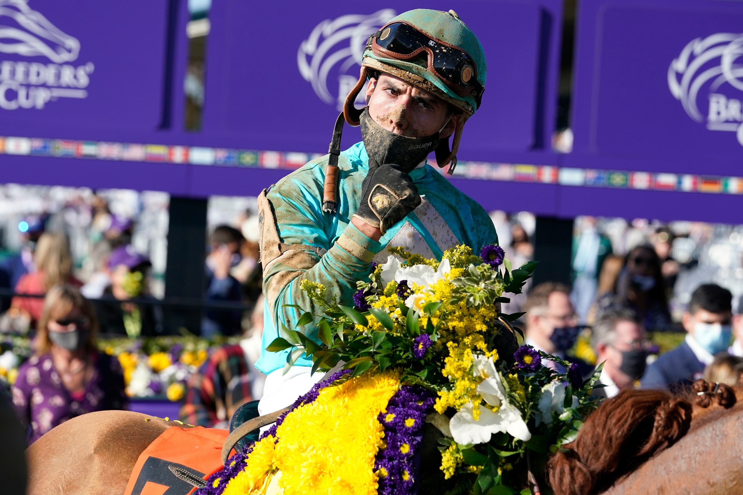 Irad Ortiz participará en las 14 carreras clásicas del Breeders' Cup este viernes y sábado.