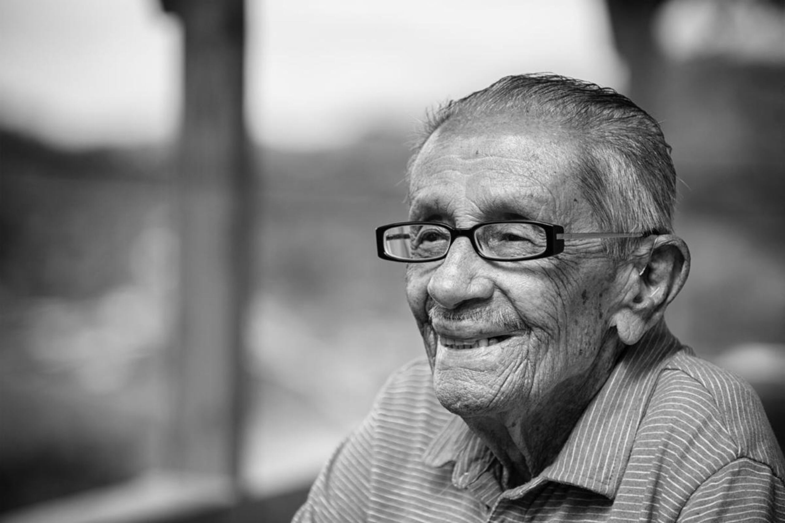 Don Silverio, padre de Silverio Pérez, pronto cumplirá 109 años.