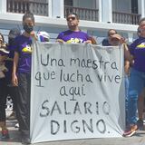 Empleados municipales de San Juan exigen al alcalde aumentos salariales