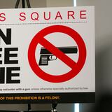 Times Square tendrá desde hoy letreros que dicen que es zona libre de armas