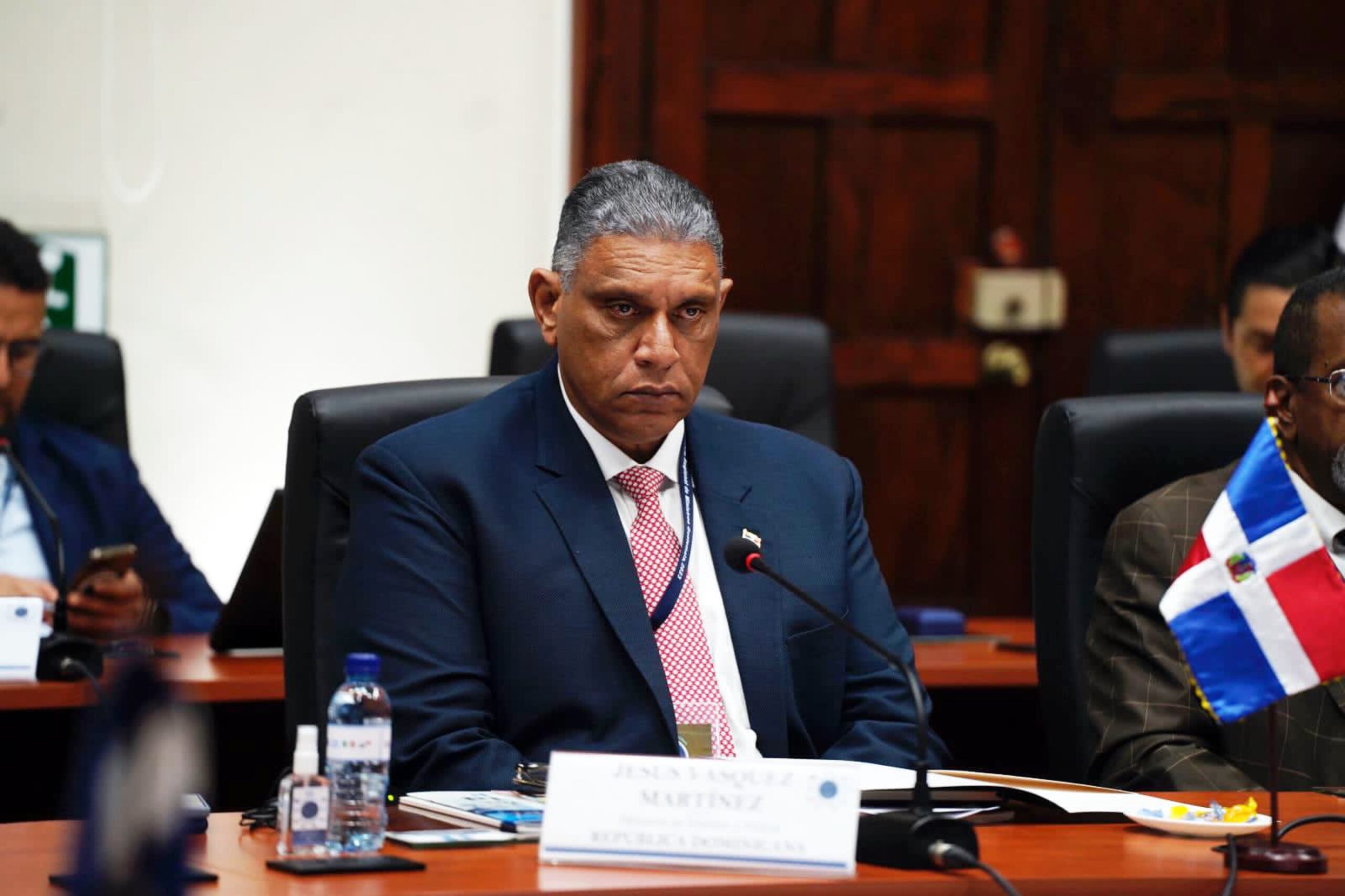 El ministro de Interior y Policía de la Republica Dominicana, Jesús Antonio Vásquez Martínez.