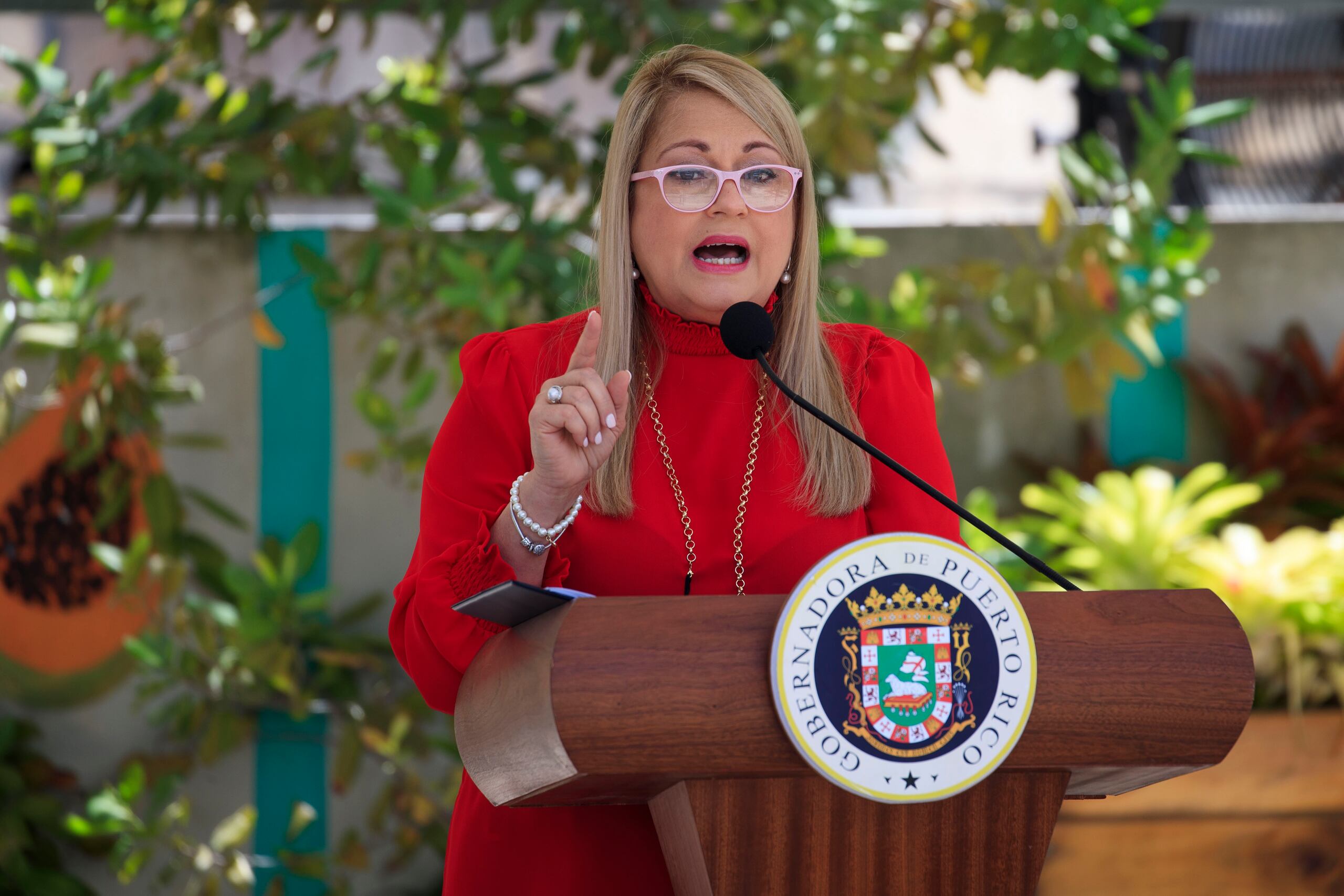 Wanda Vázquez, gobernadora.