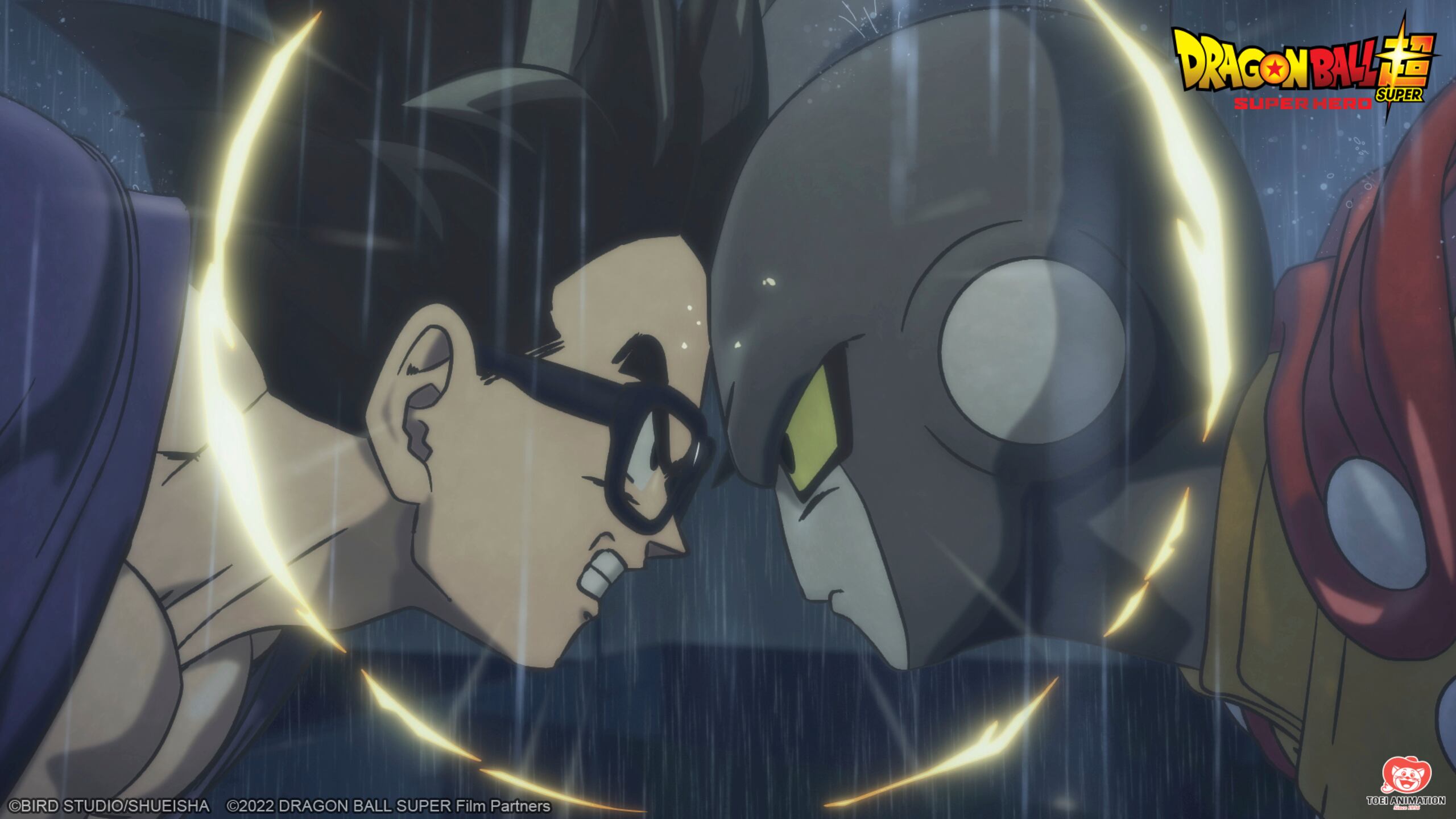 This image provided by Crunchyroll shows a still from “Dragon Ball Super: Super Hero”, which topped the charts in its first weekend in theaters, with $20.1 million in ticket sales according to studio estimates on Sunday, Aug. 21, 2022. (Crunchyroll via AP)