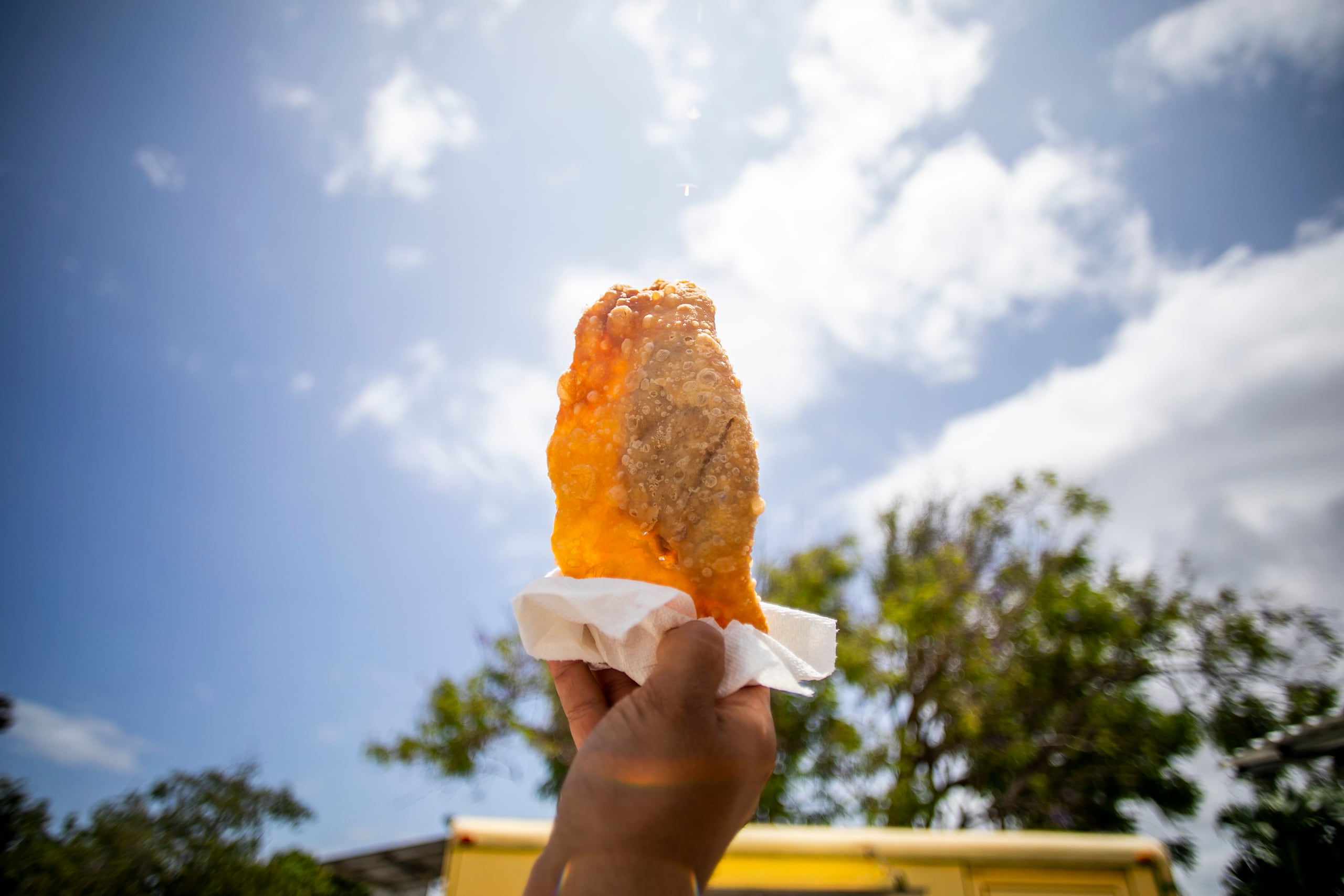 Guanica, PR. Proyecto Somos, 20 julio 2021. 

Empanadillas Cherena son una receta particular y famosas en Guánica. 

Xavier Garcia / GFR Media 

En la foto: Empanadillas Cherenas