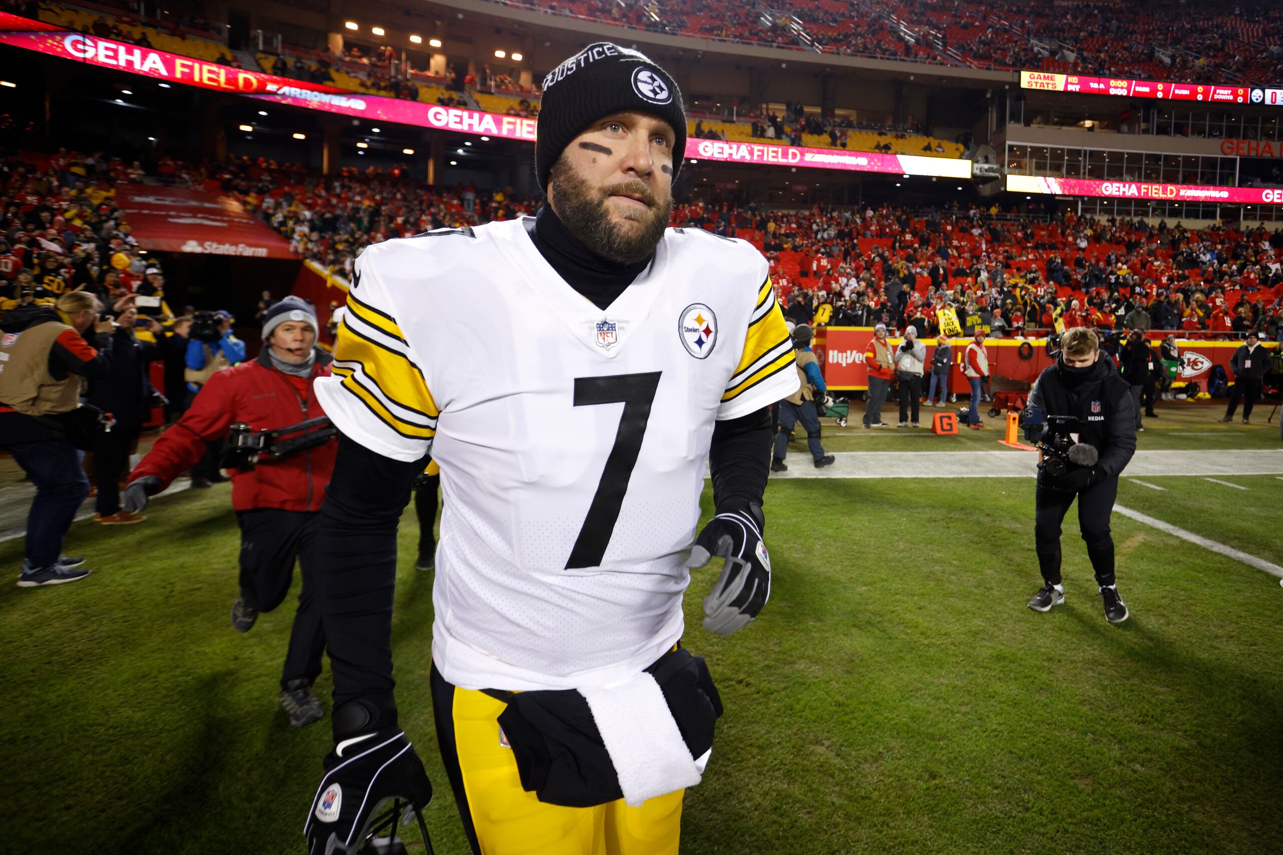 El quarterback de los Steelers de Pittsburgh, Ben Roethlisberger, llegó a la NFL con más fanfarria que la que tuvo Tom Brady a su llegada a la liga.