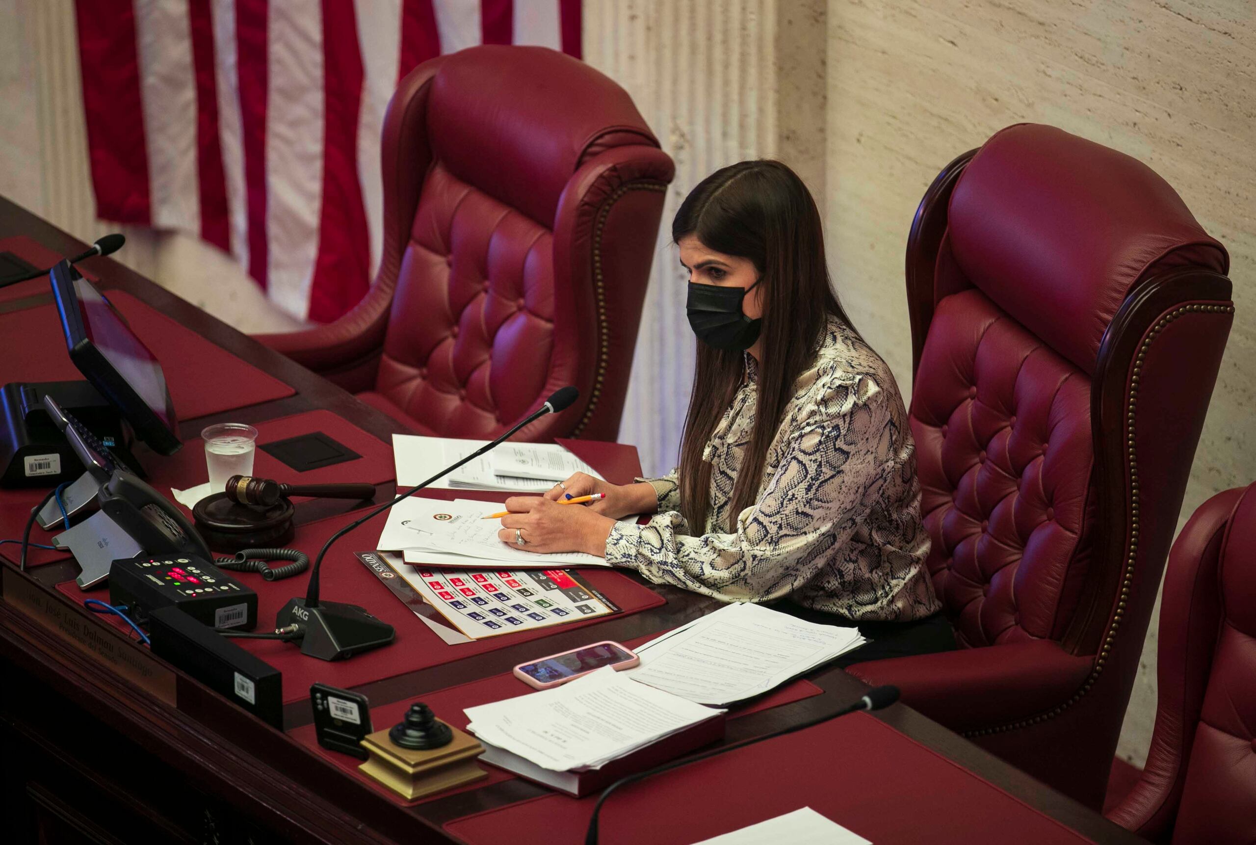 Marially González Huertas, vicepresidenta del Senado.