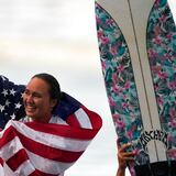 Estados Unidos y Brasil son los primeros campeones olímpicos de surf